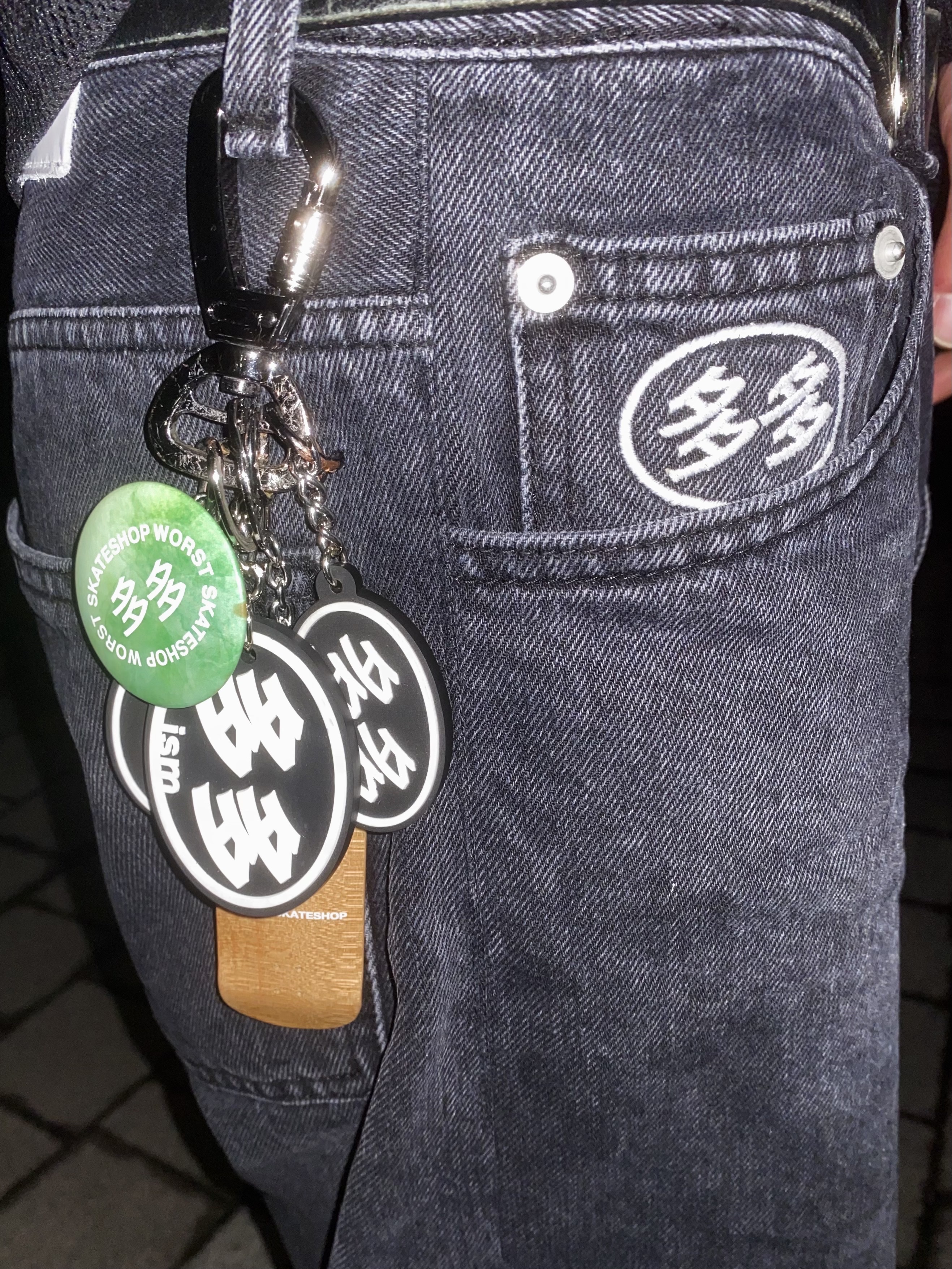 Dada x Worst Denim Washed Black 착용 스타일 - 1