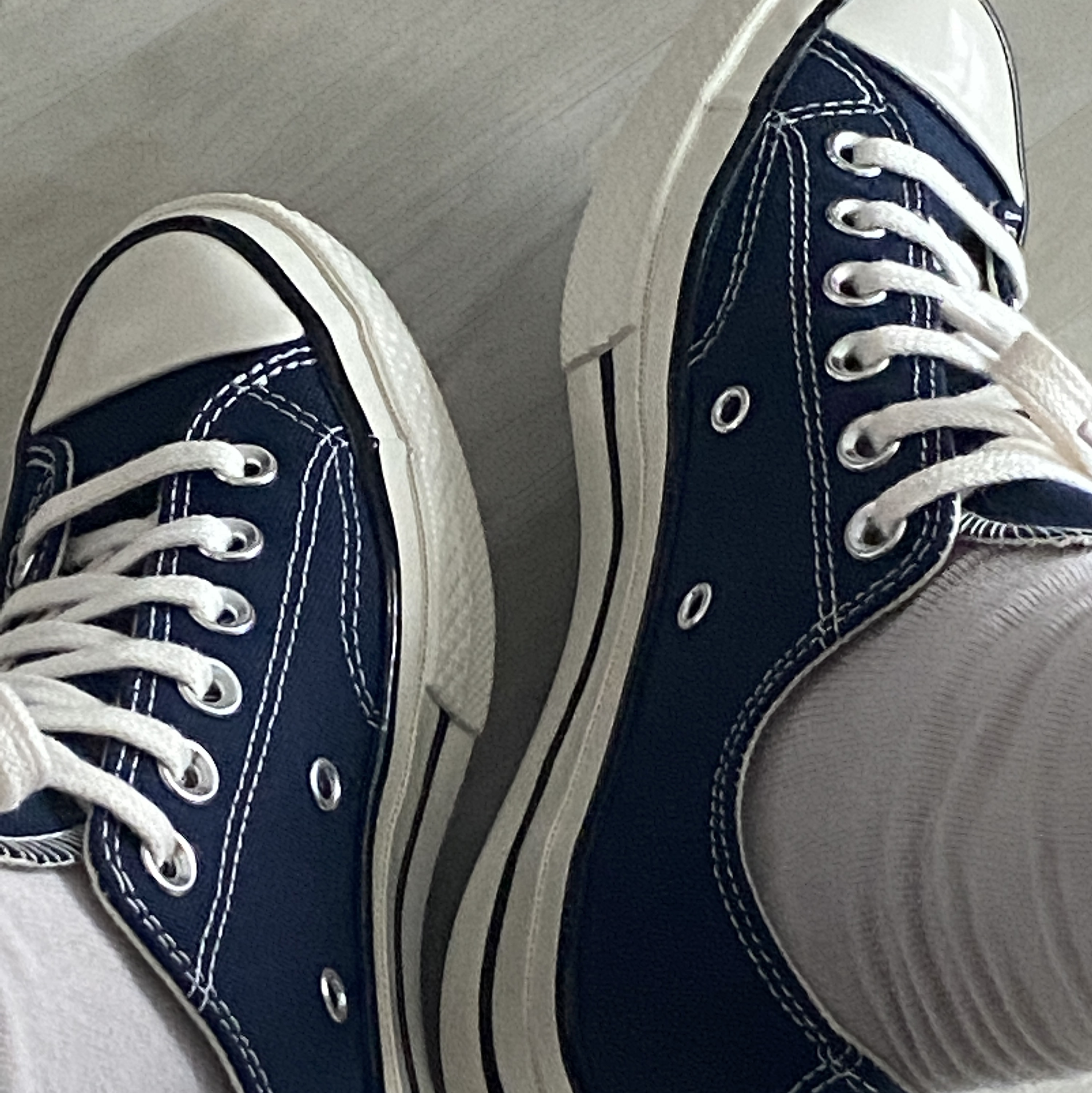 Converse Chuck 70 Ox Midnight Navy 착용 스타일 - 2