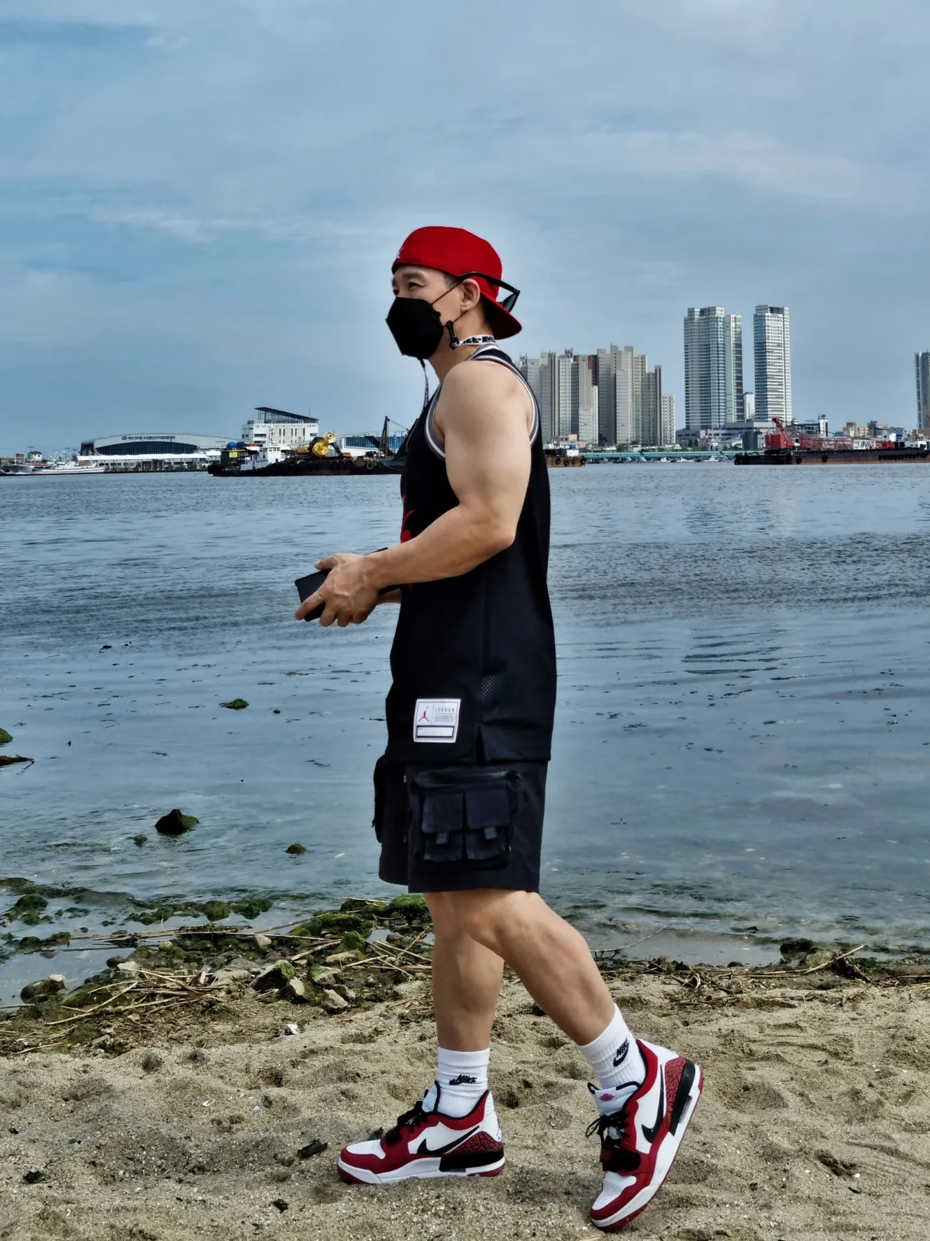 Nike ACG Cargo Shorts Black - Asia, Jordan Legacy 312 Low Chicago 2022 착용 스타일 - 3