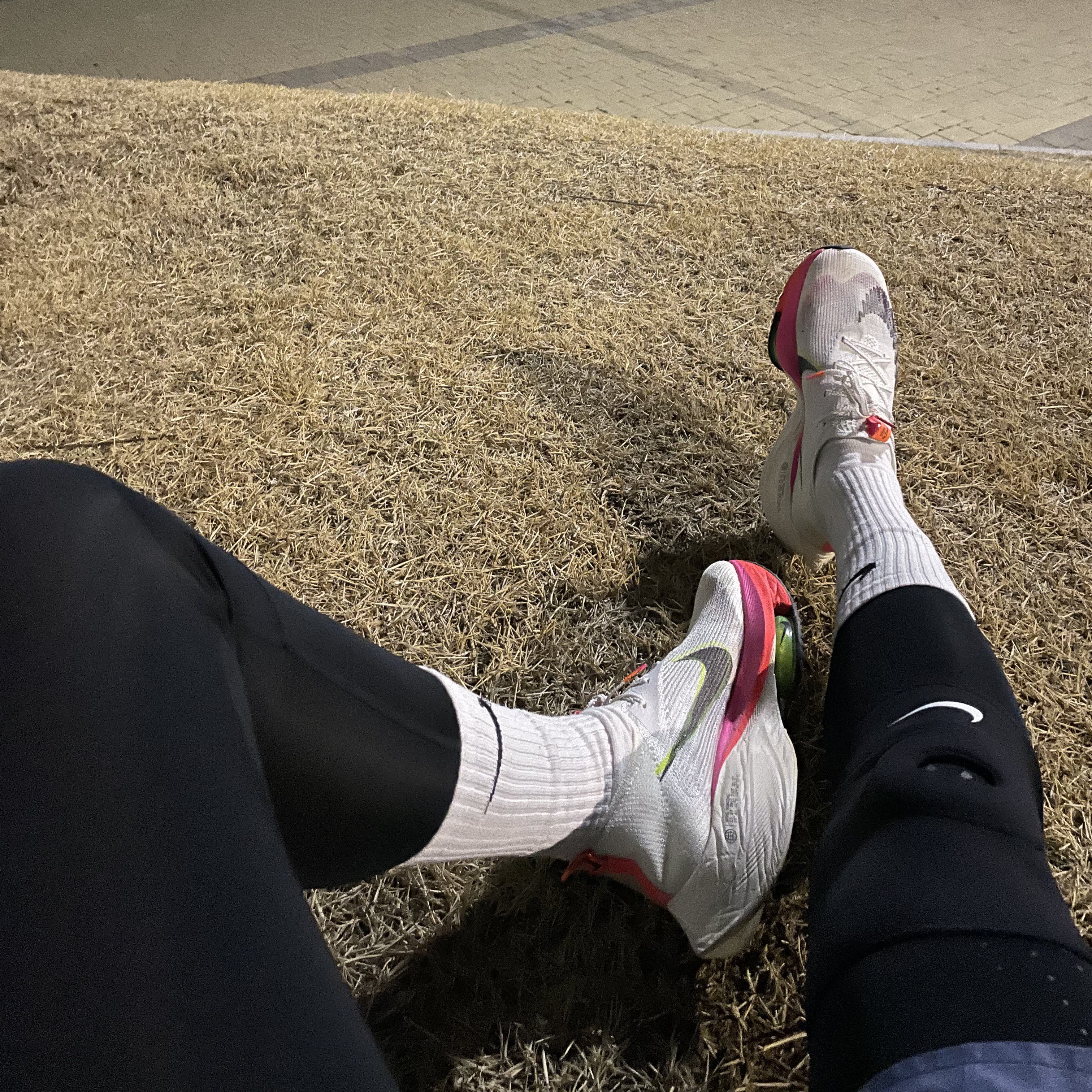 Nike Air Zoom Alphafly Next% Eliud Kipchoge Kenya, Nike Dunk Low Retro Black 착용 스타일 - 3