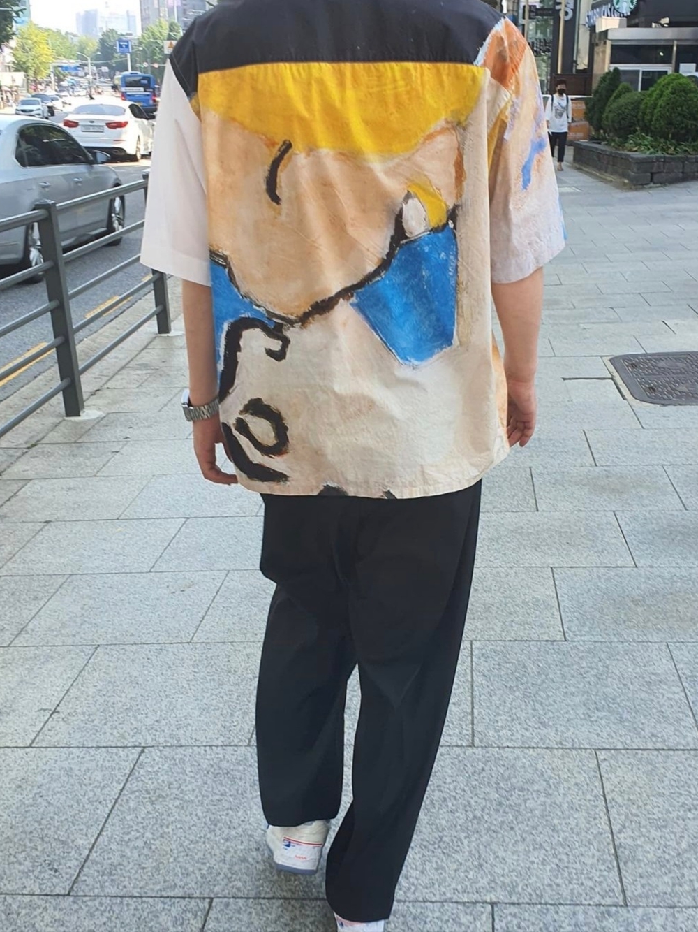 Nike Air Force 1 Low Experimental Postal Ghost 착용 스타일