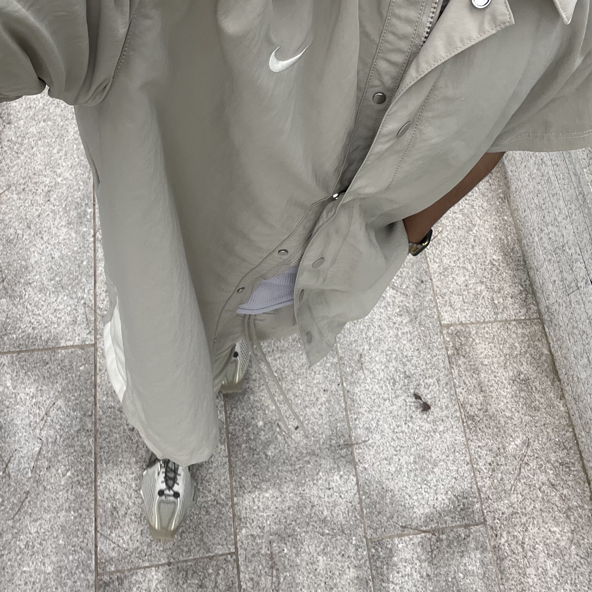 Nike x Matthew M Williams Zoom 004 Stone 착용 스타일 - 4