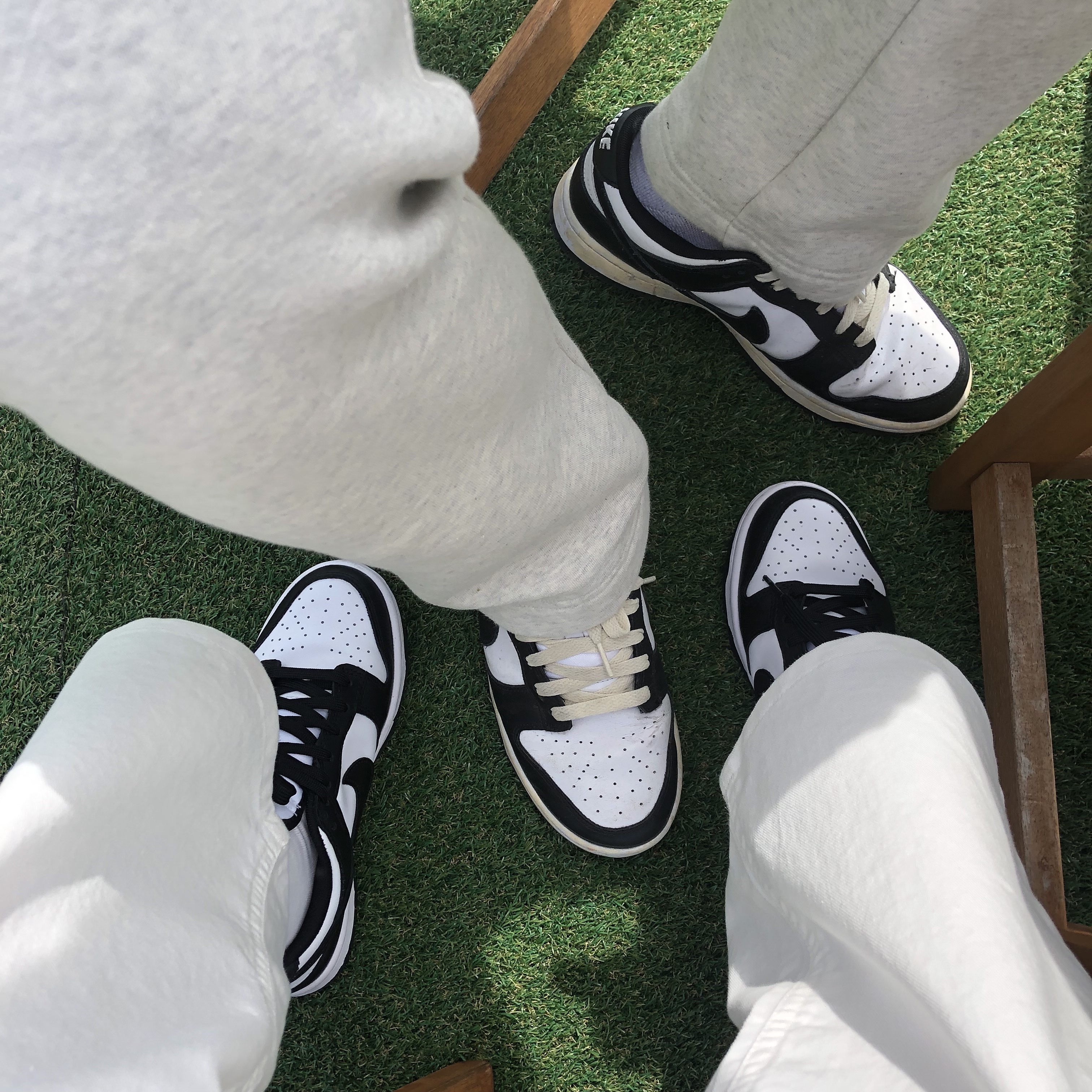 Nike Dunk Low Retro Black, (W) Nike Dunk Low Black 착용 스타일