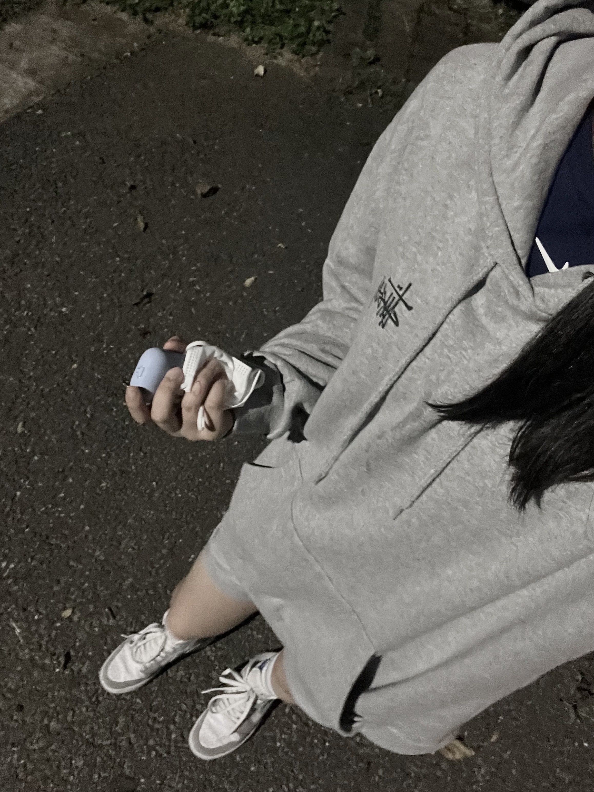 Nike x Drake Nocta Cardinal Stock Essential T-Shirt Navy - US/EU, (W) Jordan 1 Mid Wolf Grey 착용 스타일 - 2