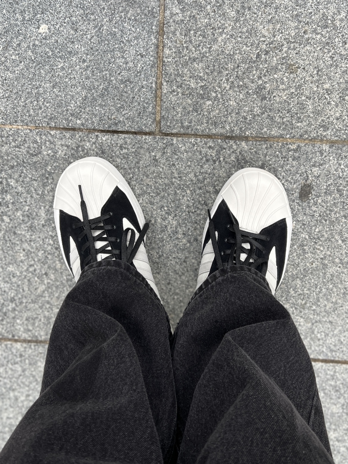 Y-3 Yohji Star White, Y-3 Yohji Star Black White ์ฐฉ์ฉ ์คํ์ผ - 1
