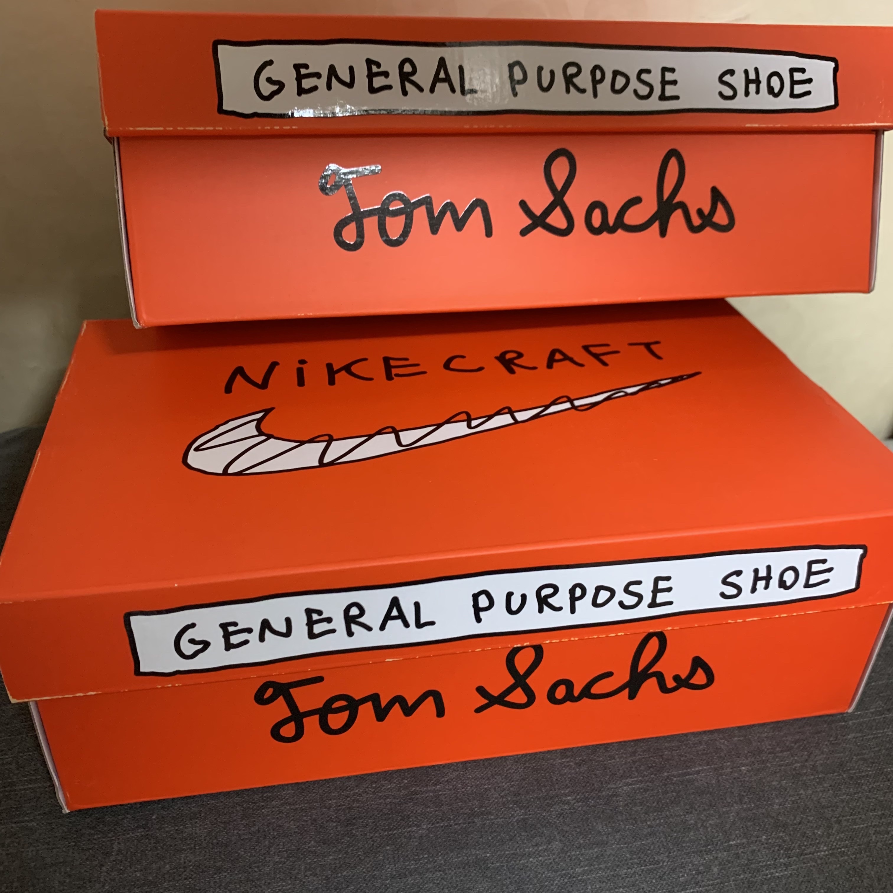 Nike x Tom Sachs General Purpose Shoe Light Cream 착용 스타일 - 2