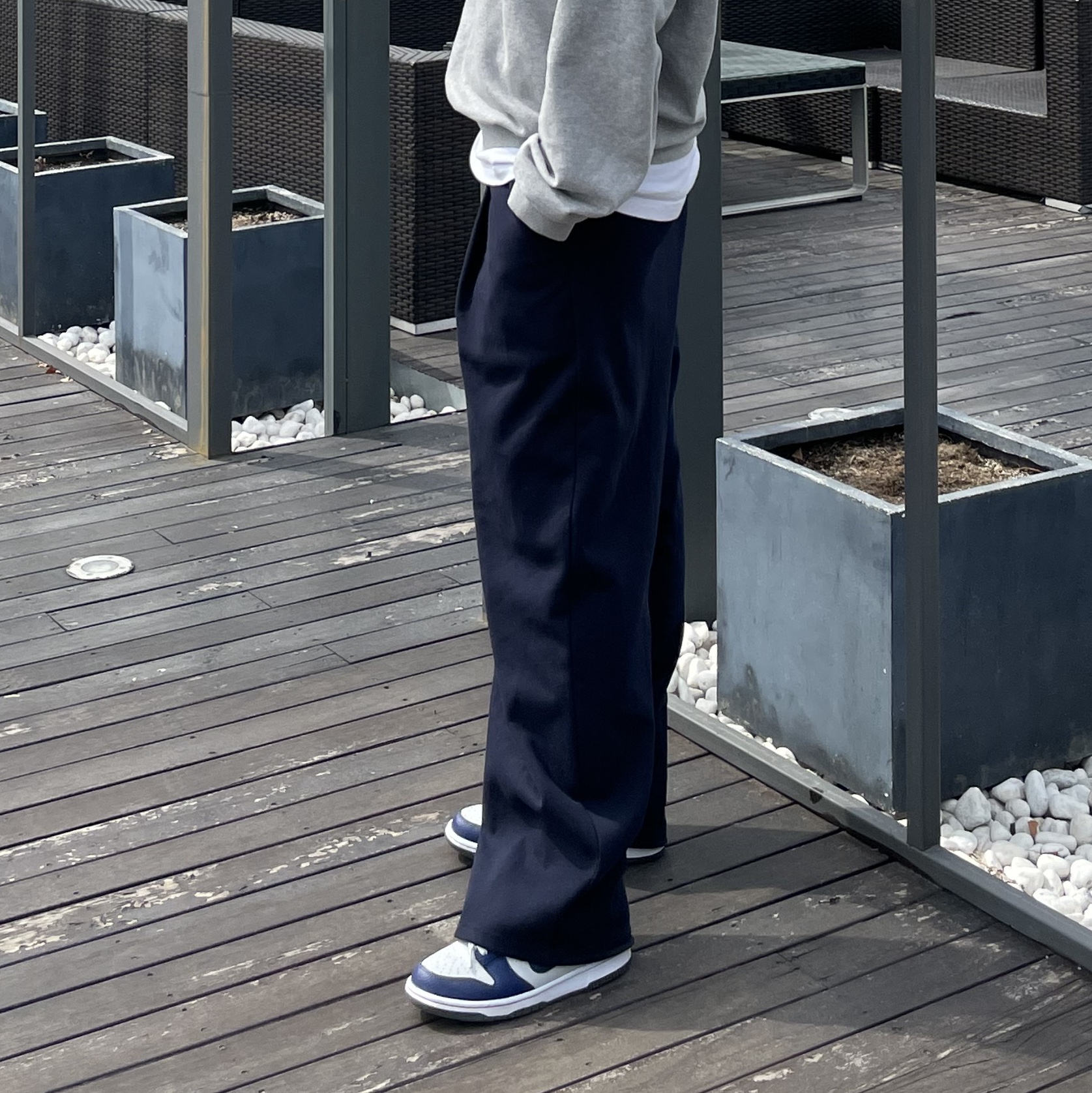 (GS) Nike x NBA Dunk Low Nets, Nike x NBA Dunk Low Retro EMB Nets 착용 스타일 - 3