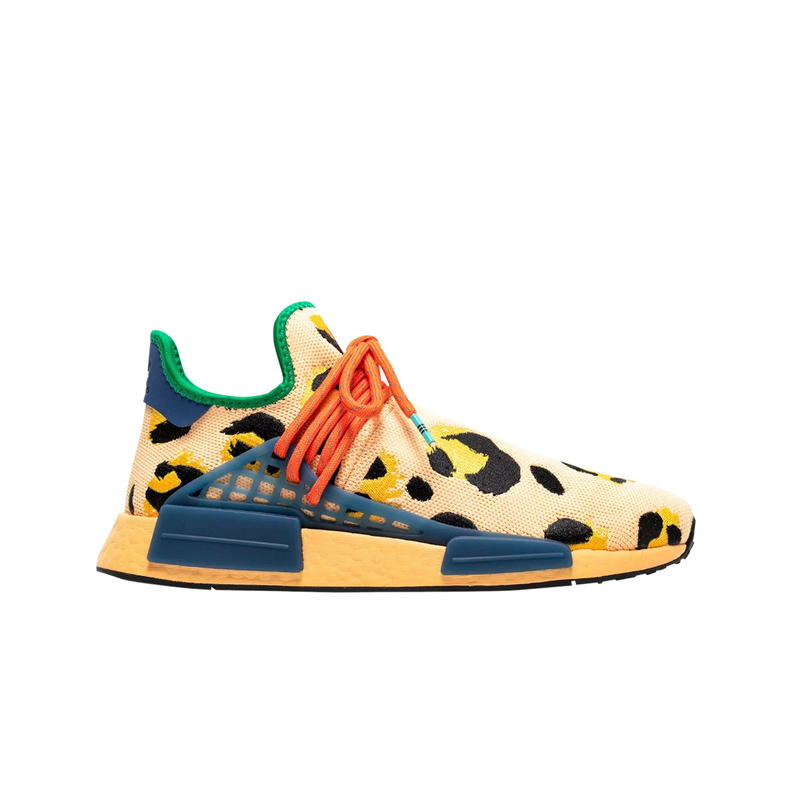 아디다스 x 퍼렐 윌리엄스 Hu NMD 애니멀 프린트 펄스 앰버 볼드 골드(Adidas x Pharrell Williams Hu NMD Animal Print Pulse Amber Bold Gold)