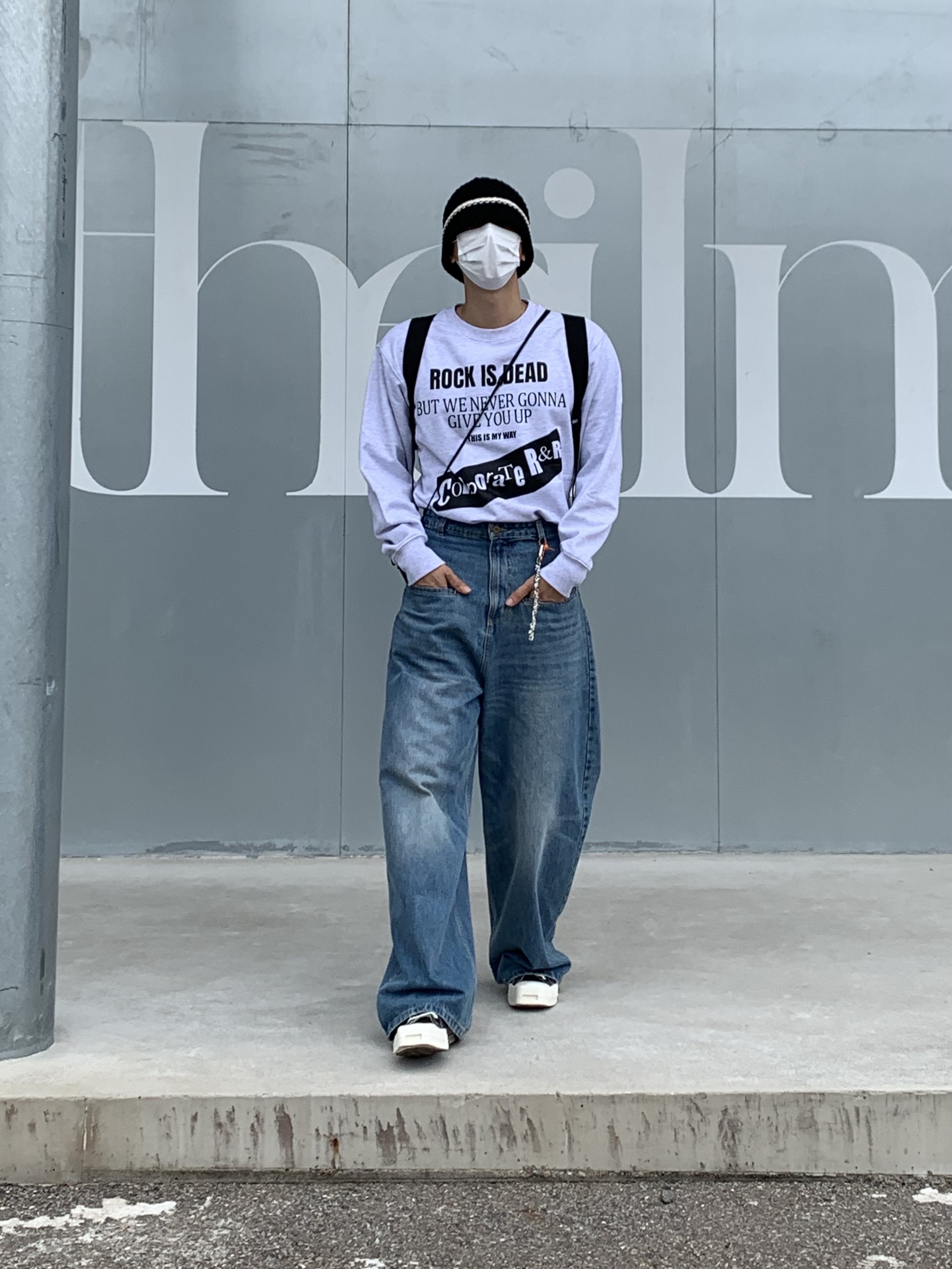 Converse x Drkshdw Turbodrk Chuck 70 Hi Black 착용 스타일 - 3