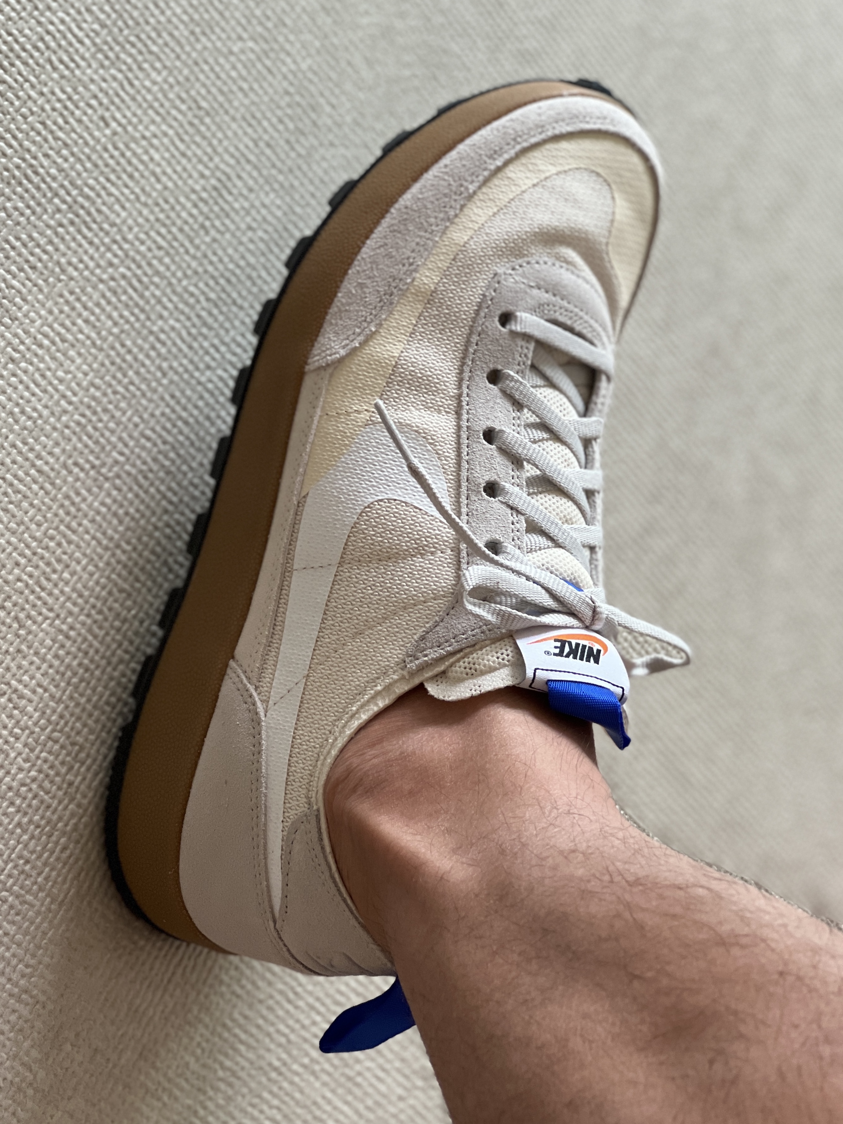 Nike x Tom Sachs General Purpose Shoe Light Cream 착용 스타일
