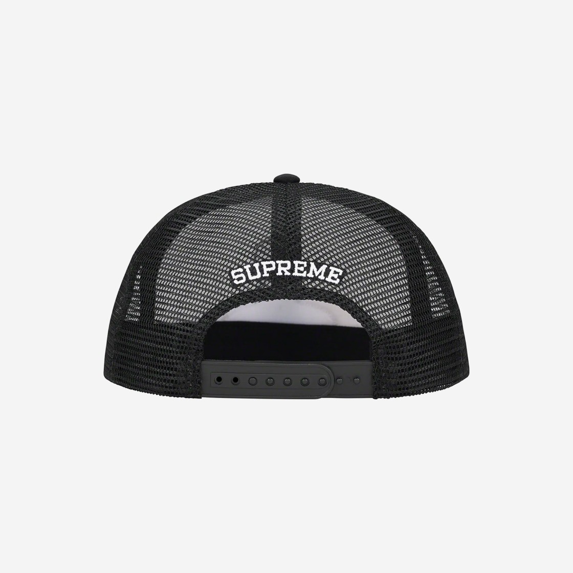 Supreme Pin Up Mesh Back 5-Panel Black - 22FW 상세 이미지 2