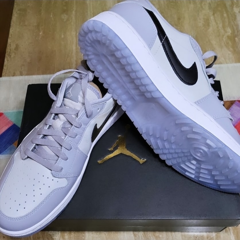 Jordan 1 Low Golf Wolf Grey 착용 스타일
