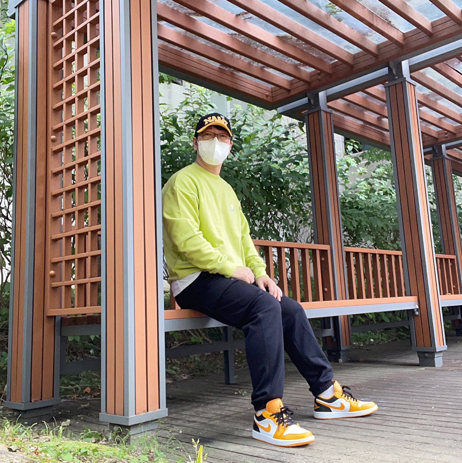 Jordan 1 Low Taxi 착용 스타일 - 1