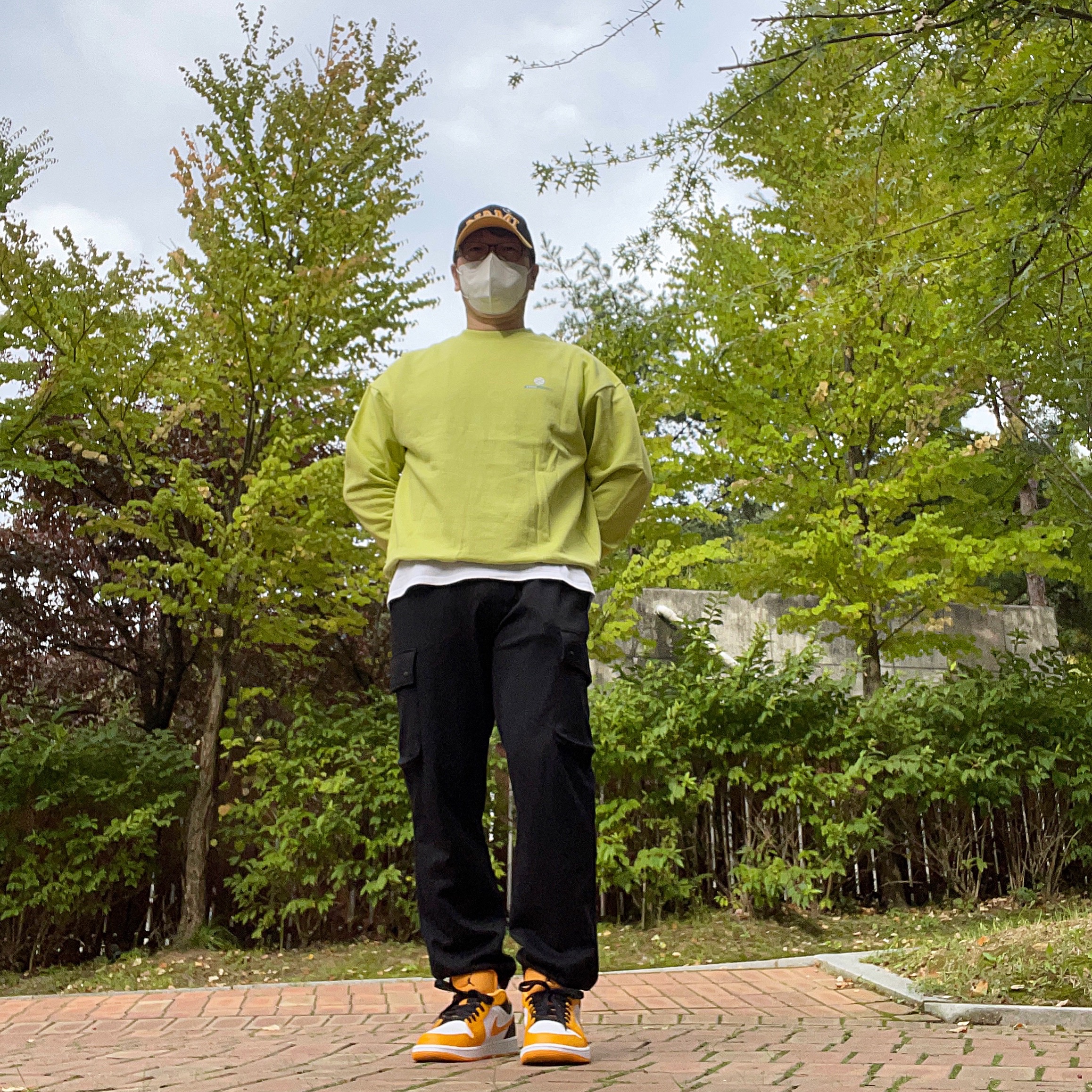Jordan 1 Low Taxi 착용 스타일 - 2
