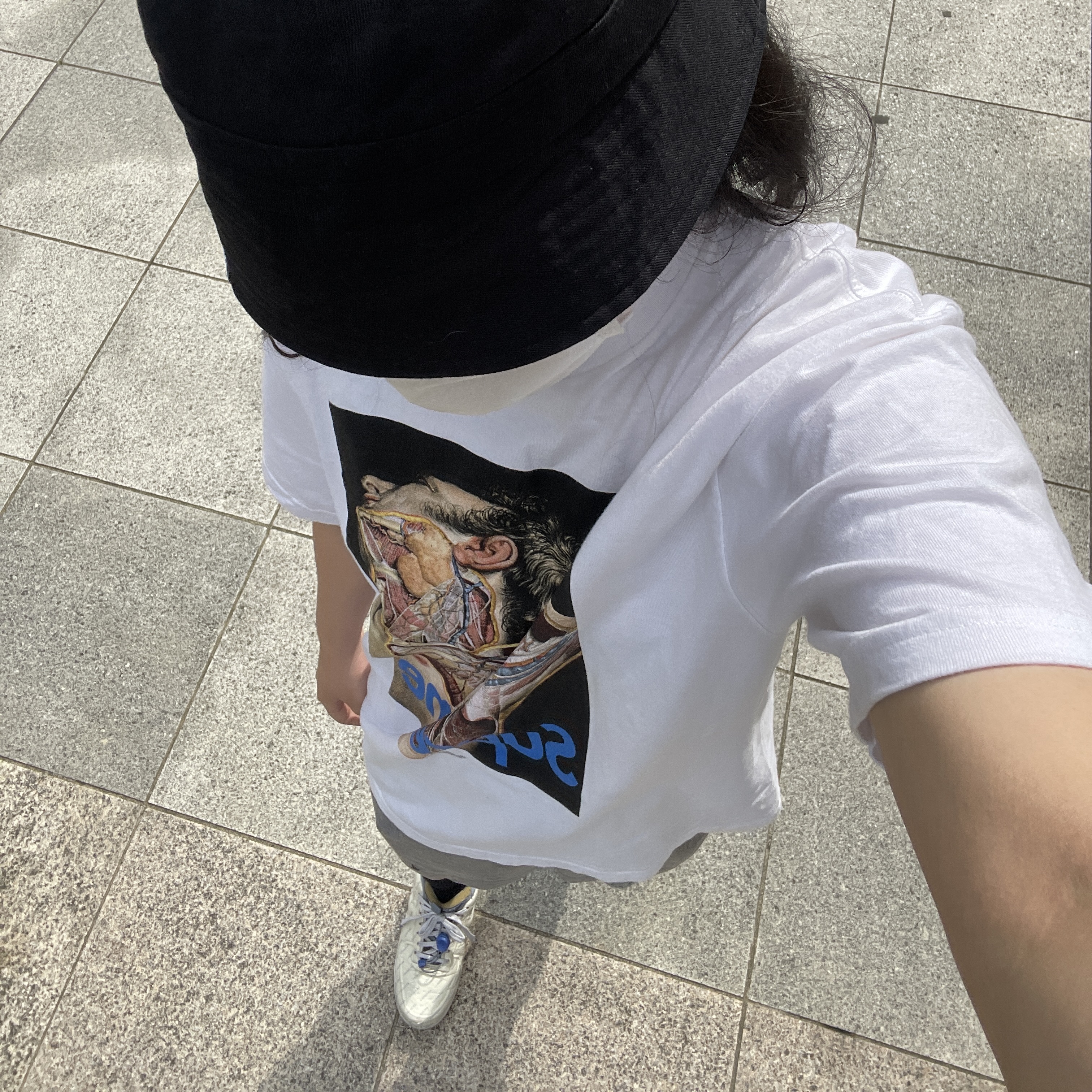 Nike Air Force 1 Low Experimental Postal Ghost 착용 스타일 - 3