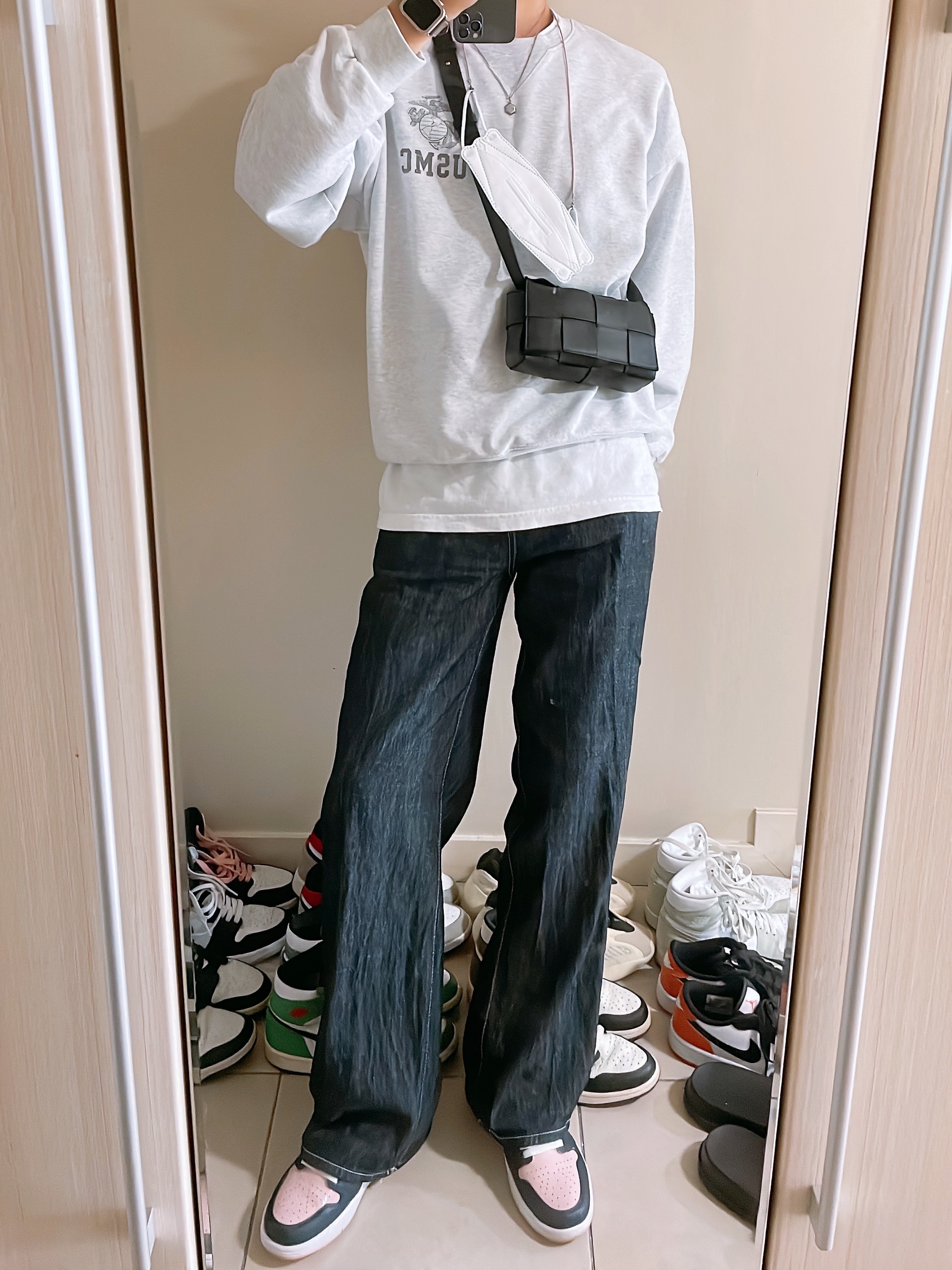 (W) Jordan 1 Retro High OG Atmosphere 착용 스타일