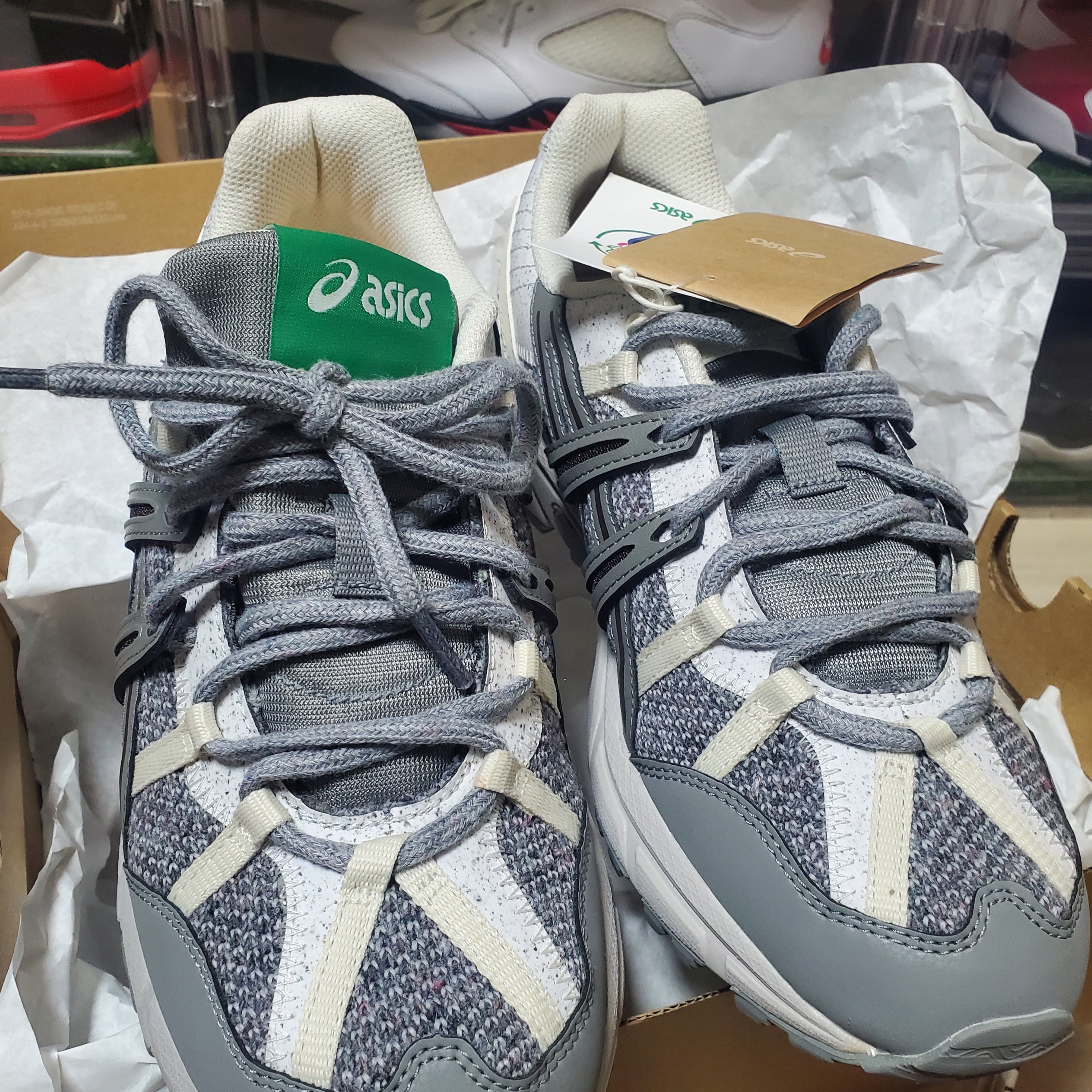 Asics Gel-Sonoma 15-50 Oyster Grey Cream 착용 스타일 - 2