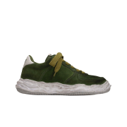 Maison Mihara Yasuhiro Wayne OG Sole Brushed Suede Low-top Sneakers Green