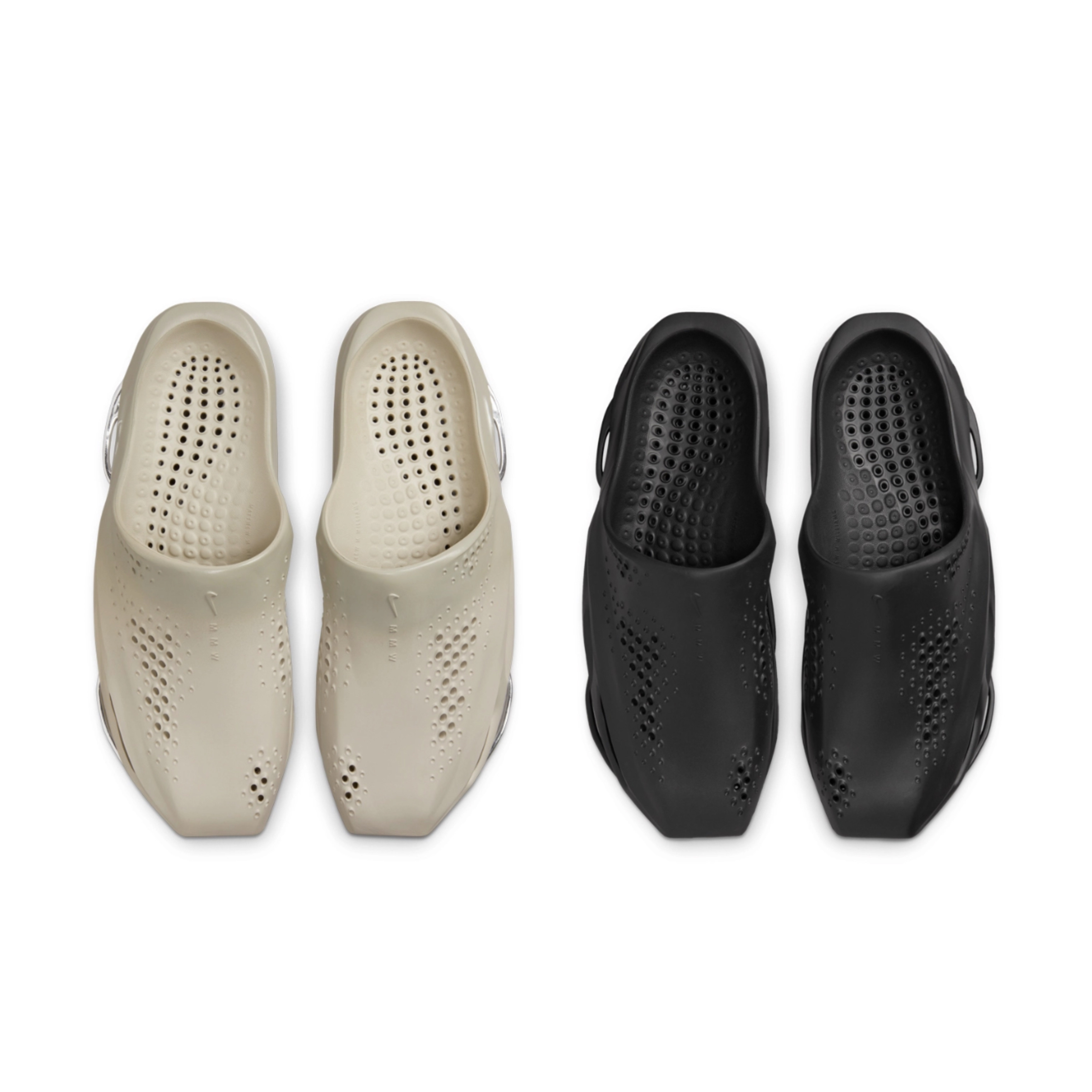 Nike x Matthew M Williams 005 Slide Light Bone and Chrome, Nike x Matthew M Williams 005 Slide Black 착용 스타일 - 4