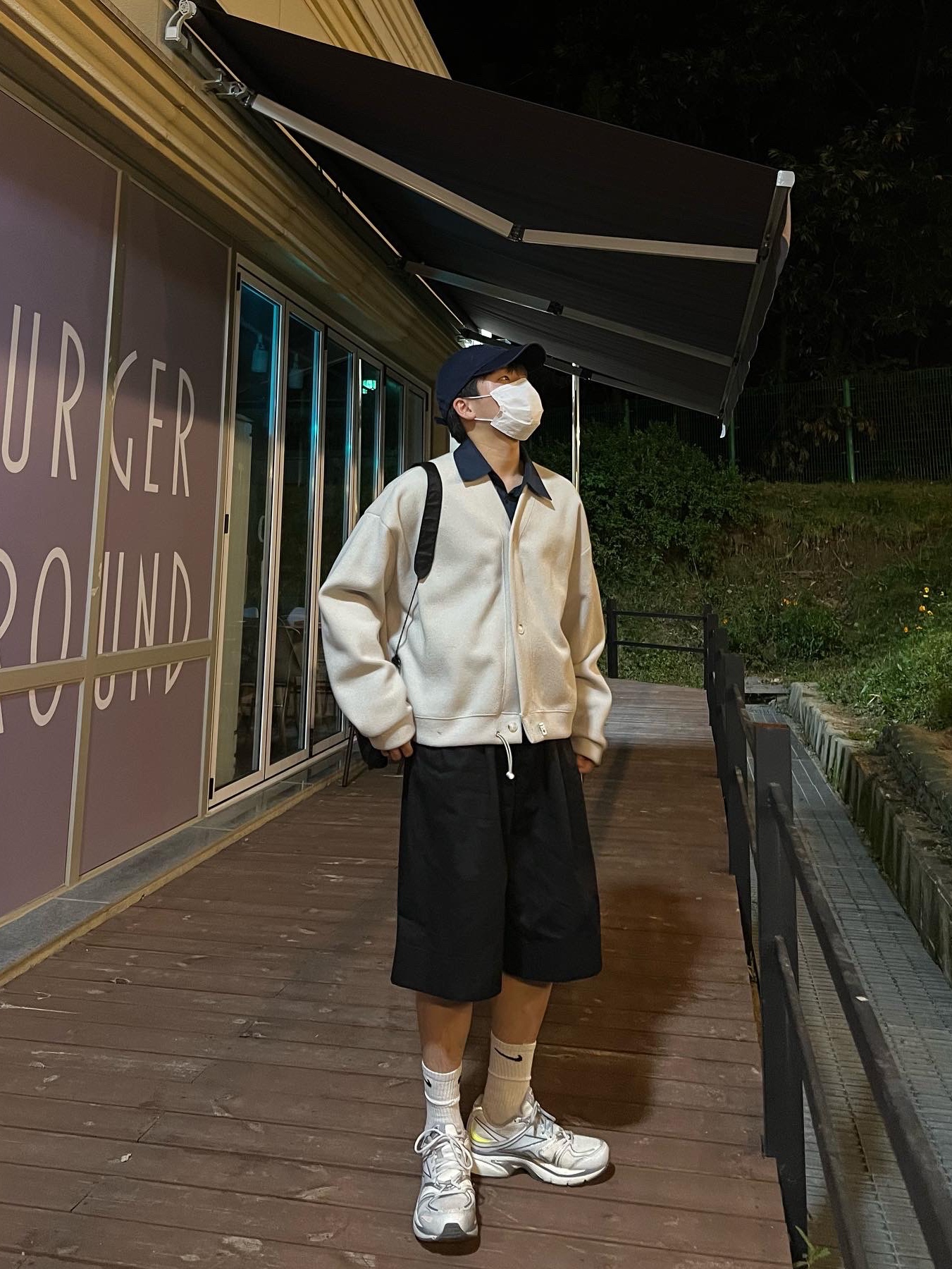 Reebok x Liful Premier Road Plus VI Chalk Grey 착용 스타일 - 3