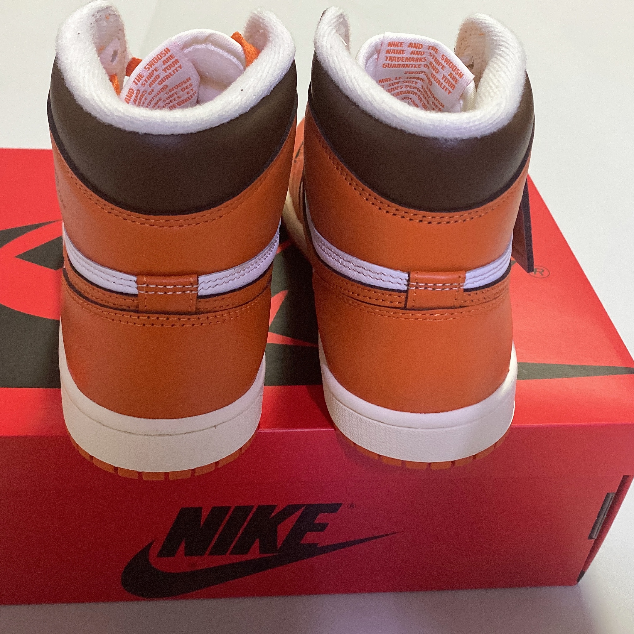 (W) Jordan 1 Retro High OG Starfish 착용 스타일 - 4