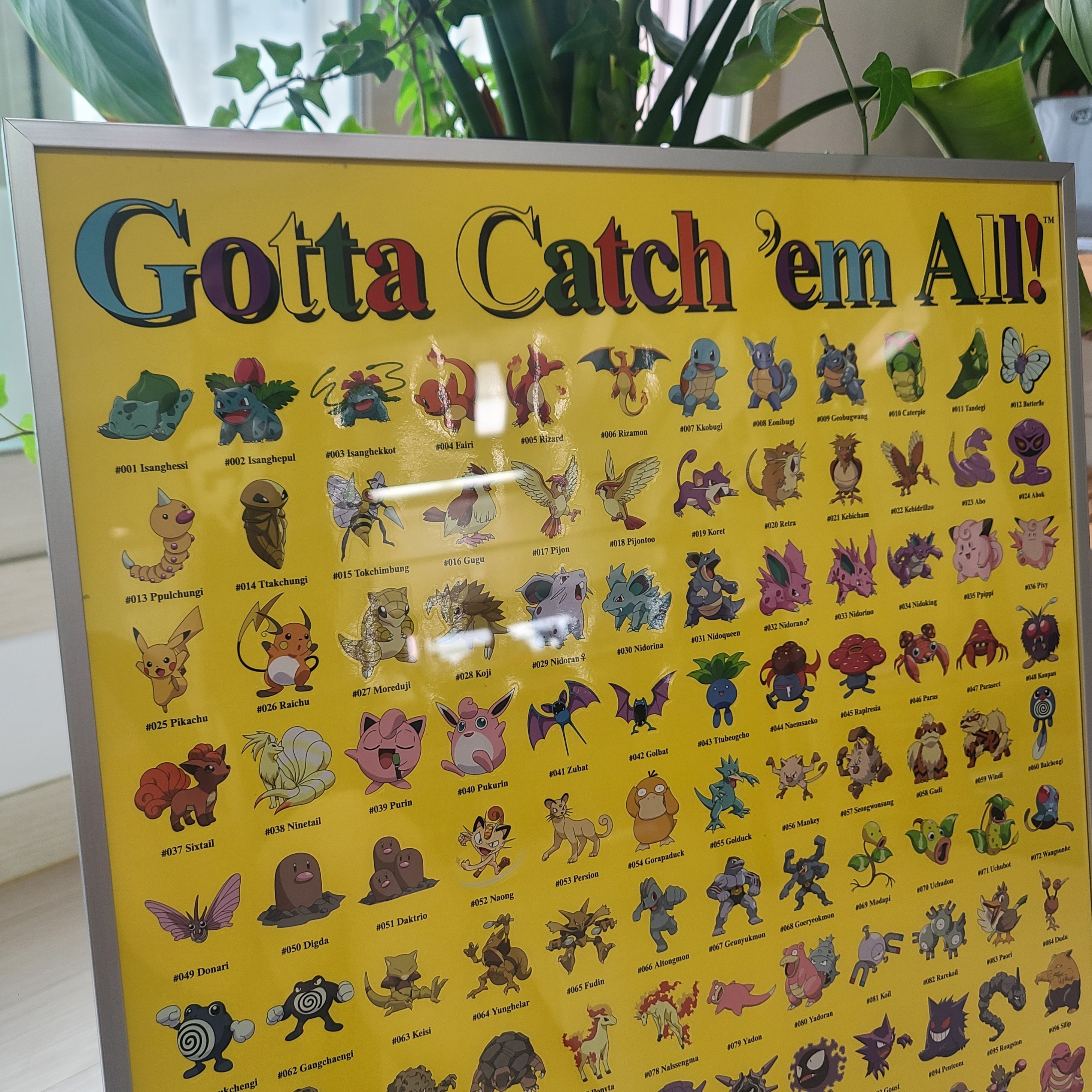 Pokemon x Thisisneverthat Sticker Poster Yellow 착용 스타일