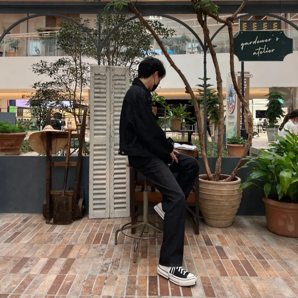 Converse x Feng Chen Wang Chuck 70 2-in-1 Natural Ivory Black 착용 스타일