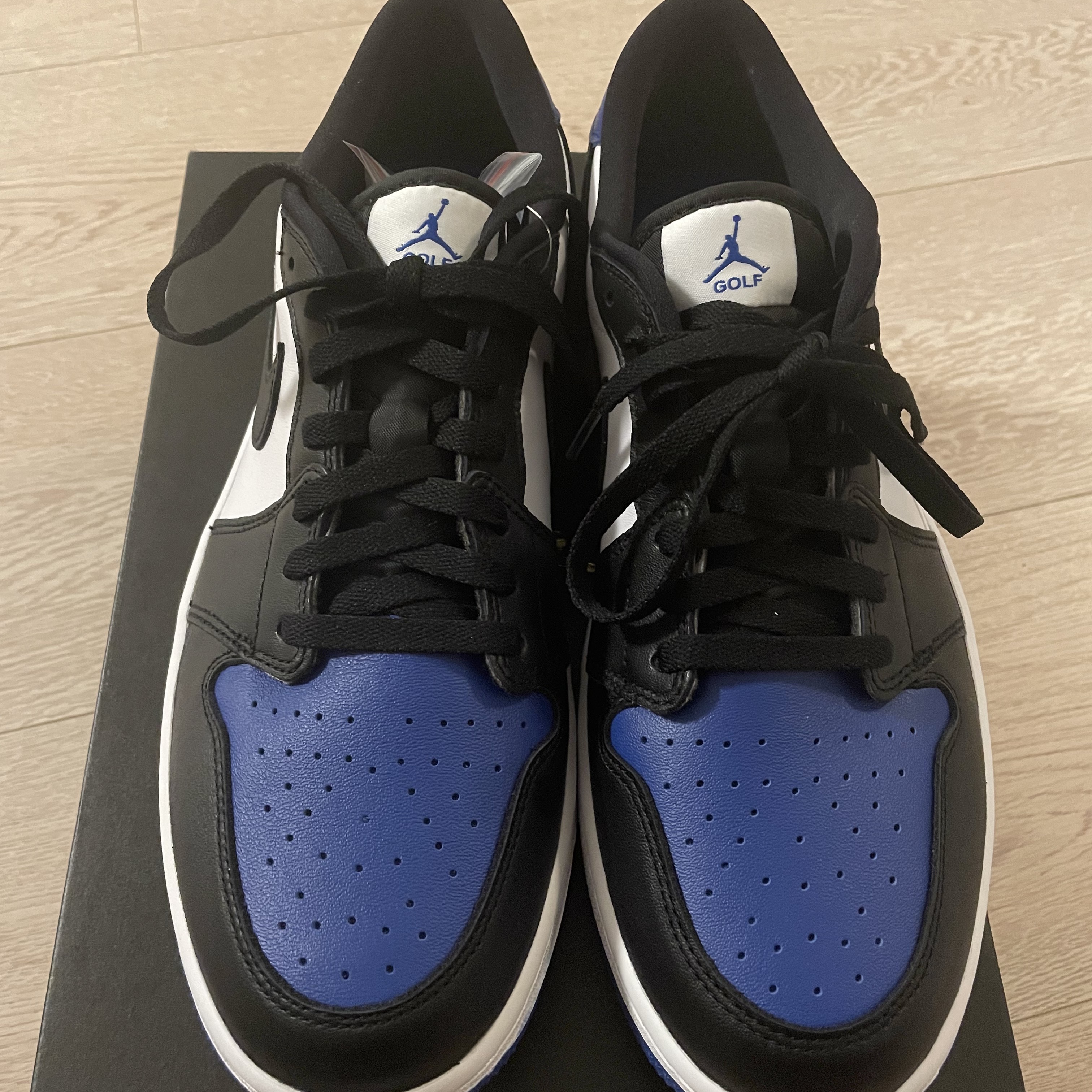 Jordan 1 Low Golf Sport Royal 착용 스타일 - 2
