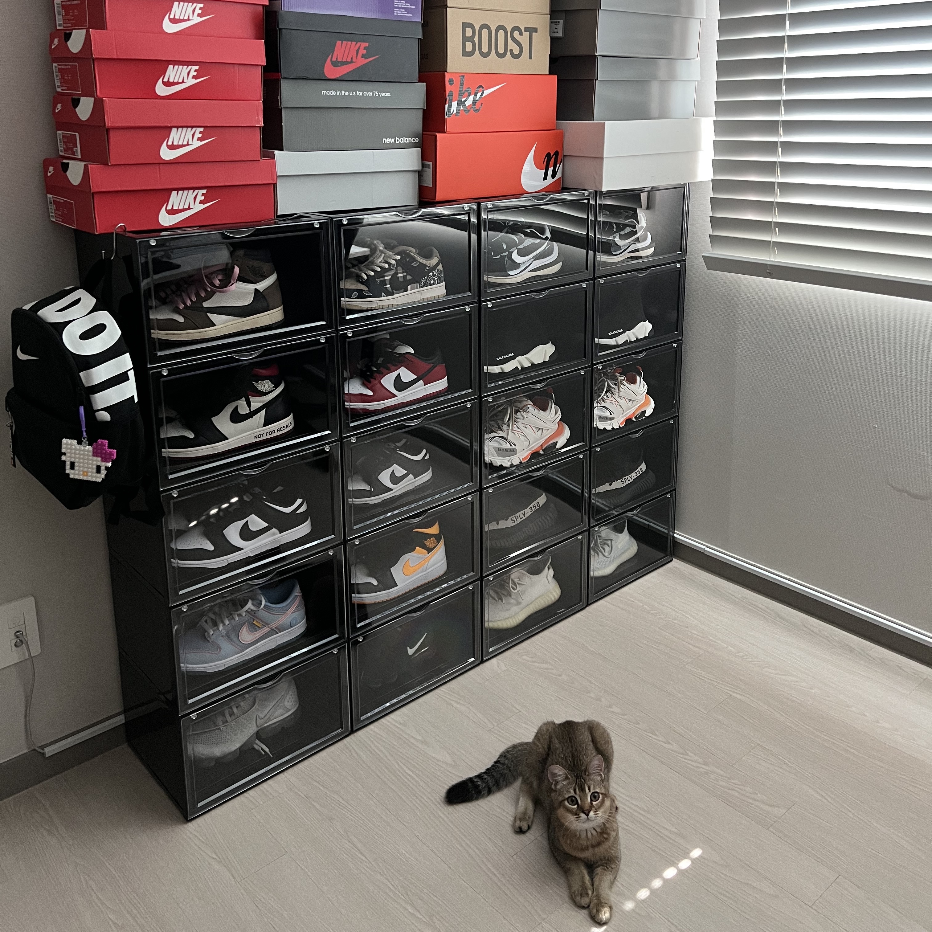Jordan 1 x Travis Scott Retro High OG SP Mocha, Nike x Travis Scott SB Dunk Low 착용 스타일