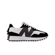 (W) New Balance 327 White Black