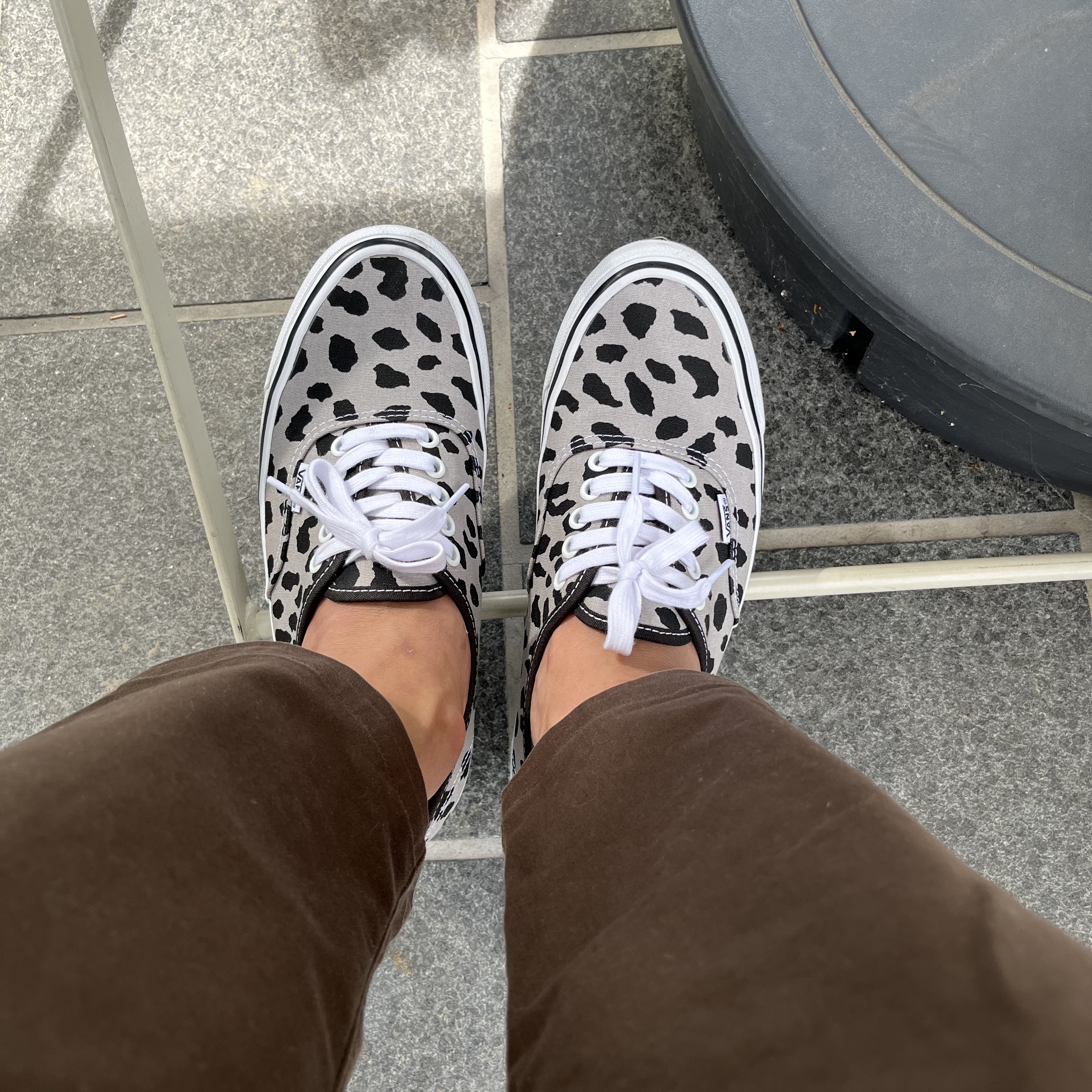 Vans Vault x Wacko Maria OG Authentic LX Leopard Grey 착용 스타일