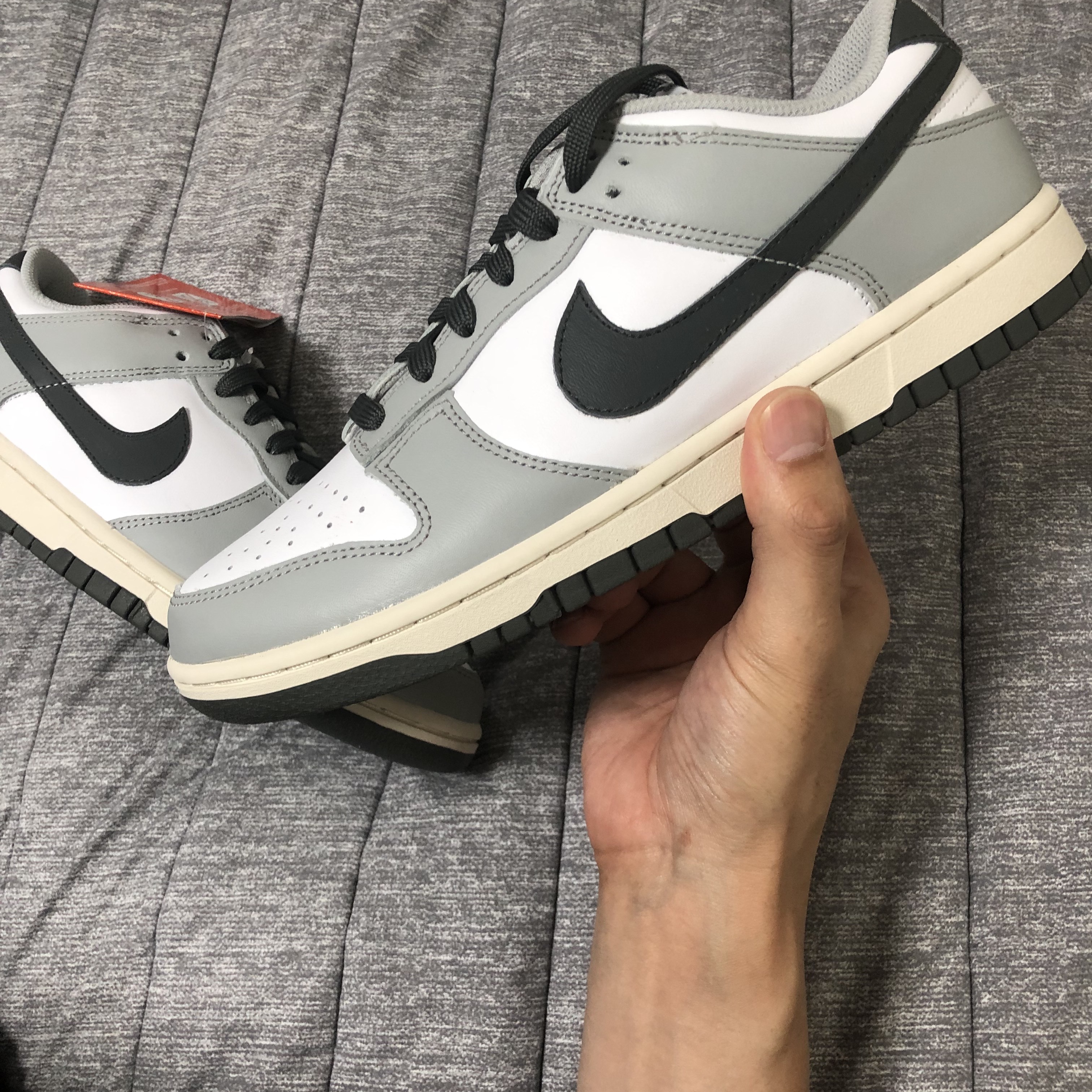 (W) Nike Dunk Low Light Smoke Grey 착용 스타일