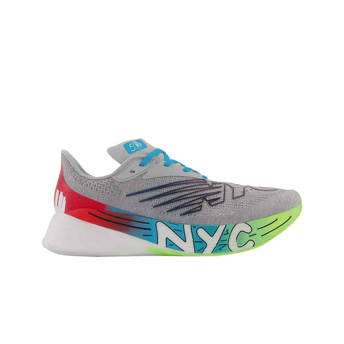 뉴발란스 퓨어셀 RC 엘리트 v2 그레이 - D 스탠다드(New Balance FuelCell RC Elite v2 GREY - D Standard) - 1