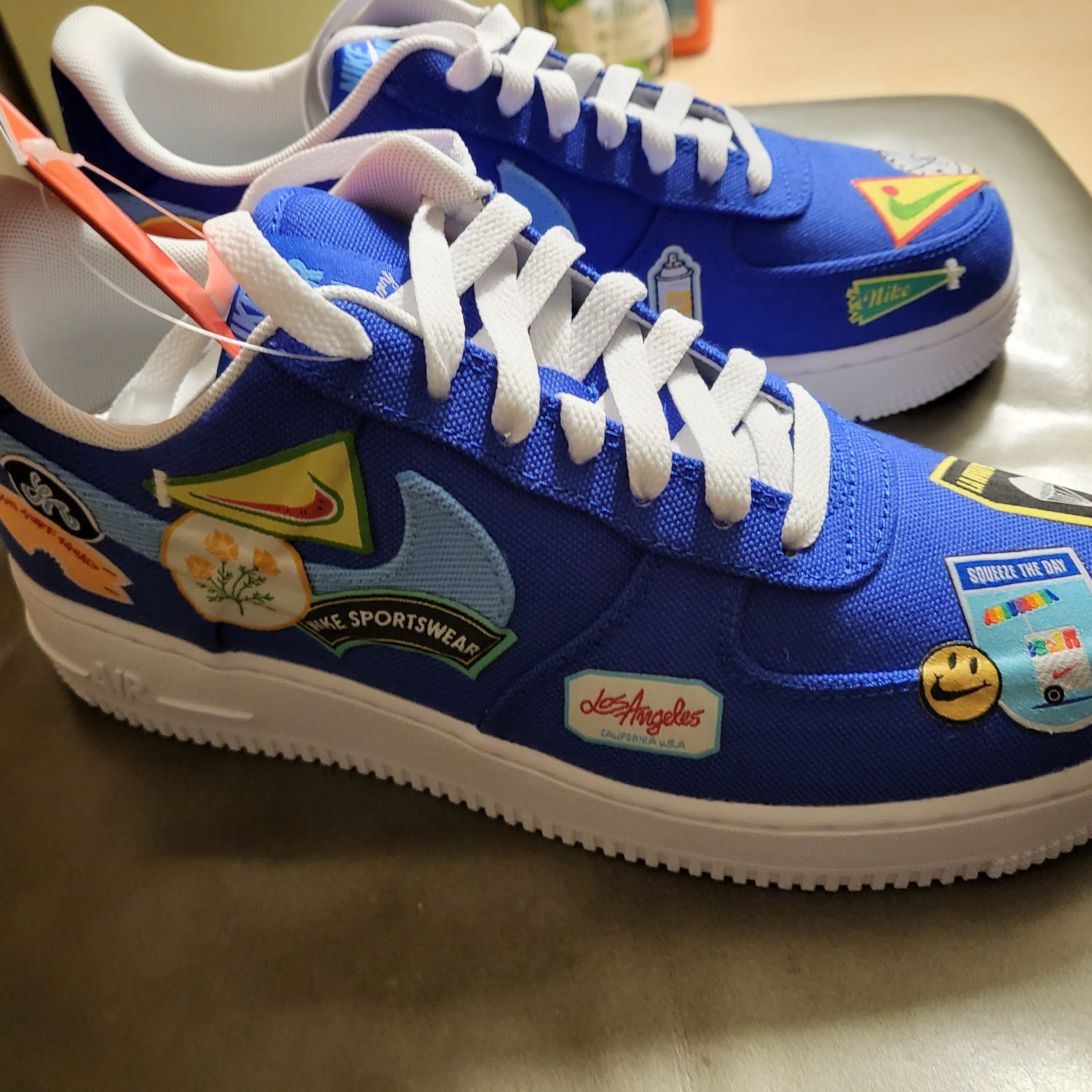 Nike Air Force 1 '07 PRM Patched Up 착용 스타일 - 2