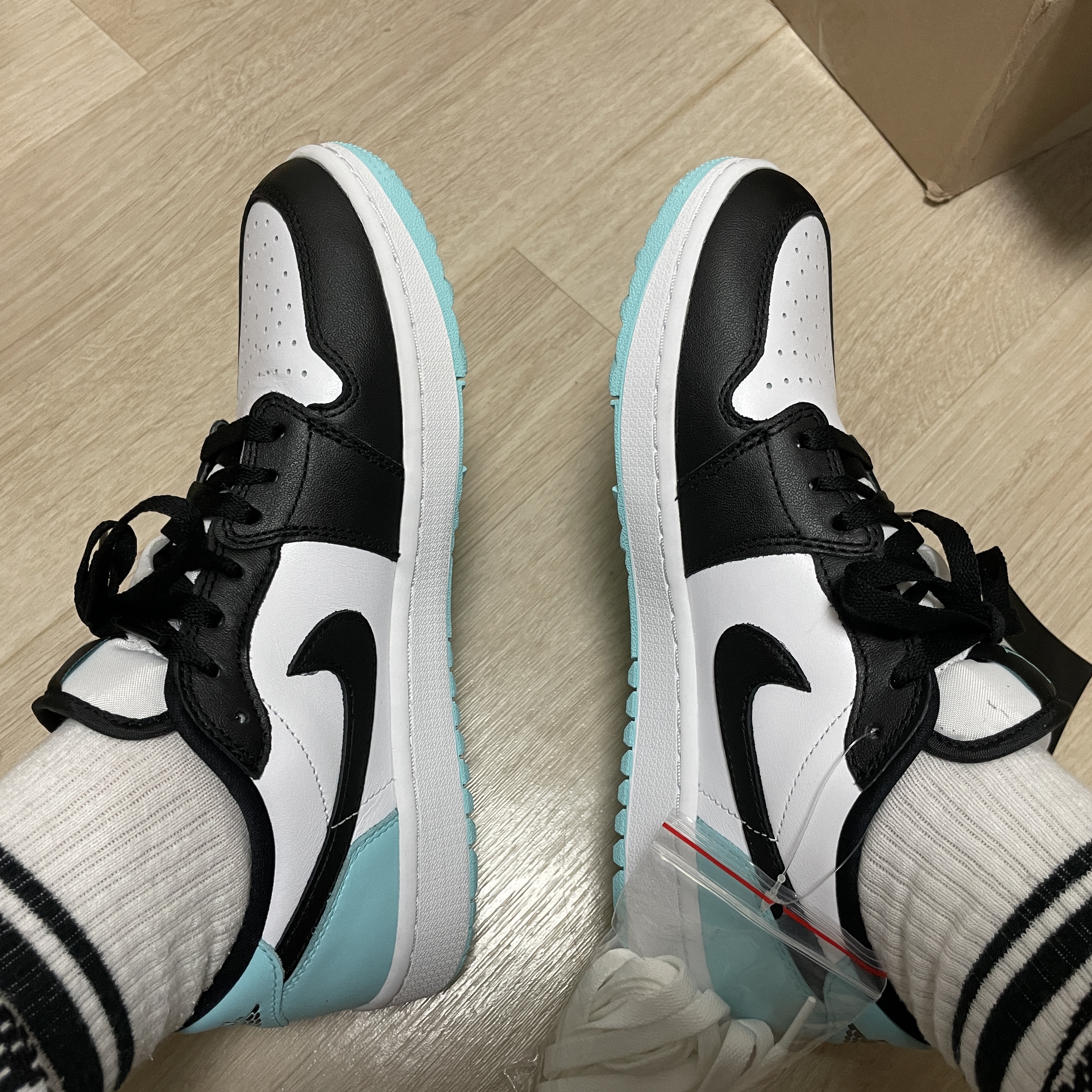 Jordan 1 Low Golf Copa 착용 스타일
