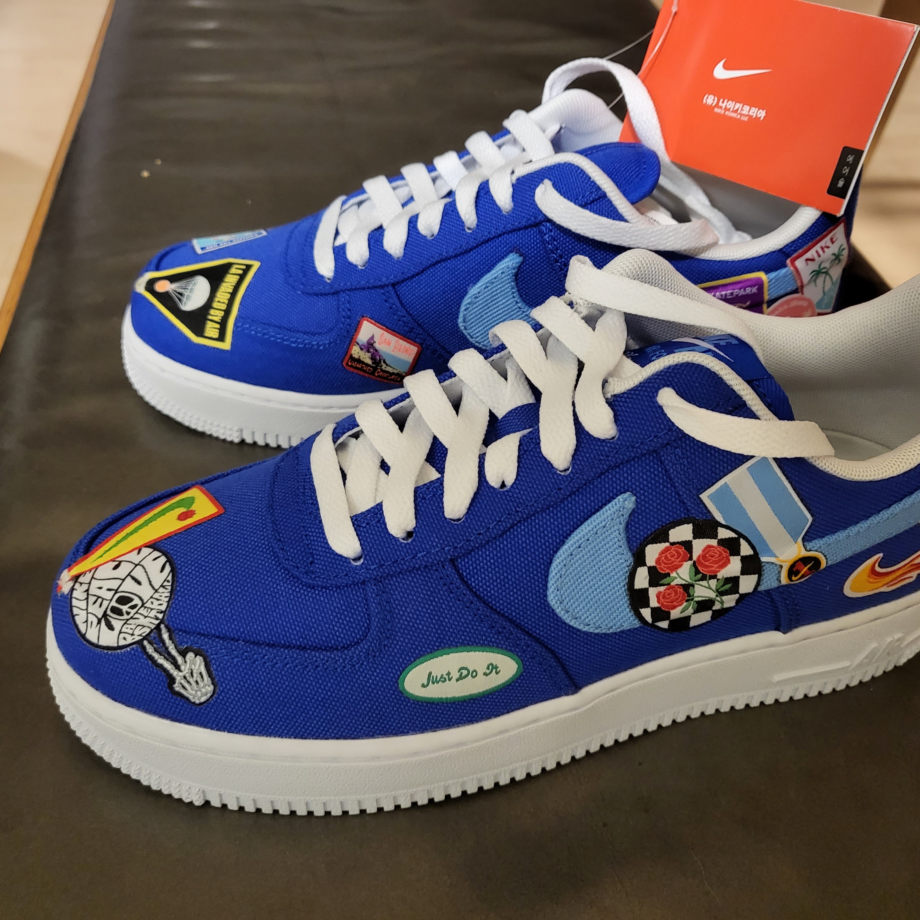 Nike Air Force 1 '07 PRM Patched Up 착용 스타일 - 3