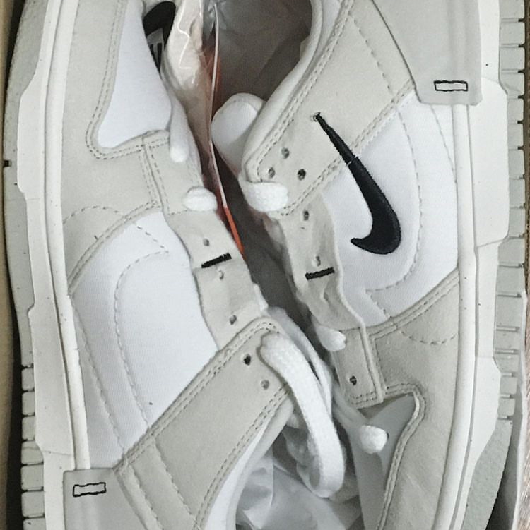 (W) Nike Dunk Low Disrupt 2 White Light Bone 착용 스타일