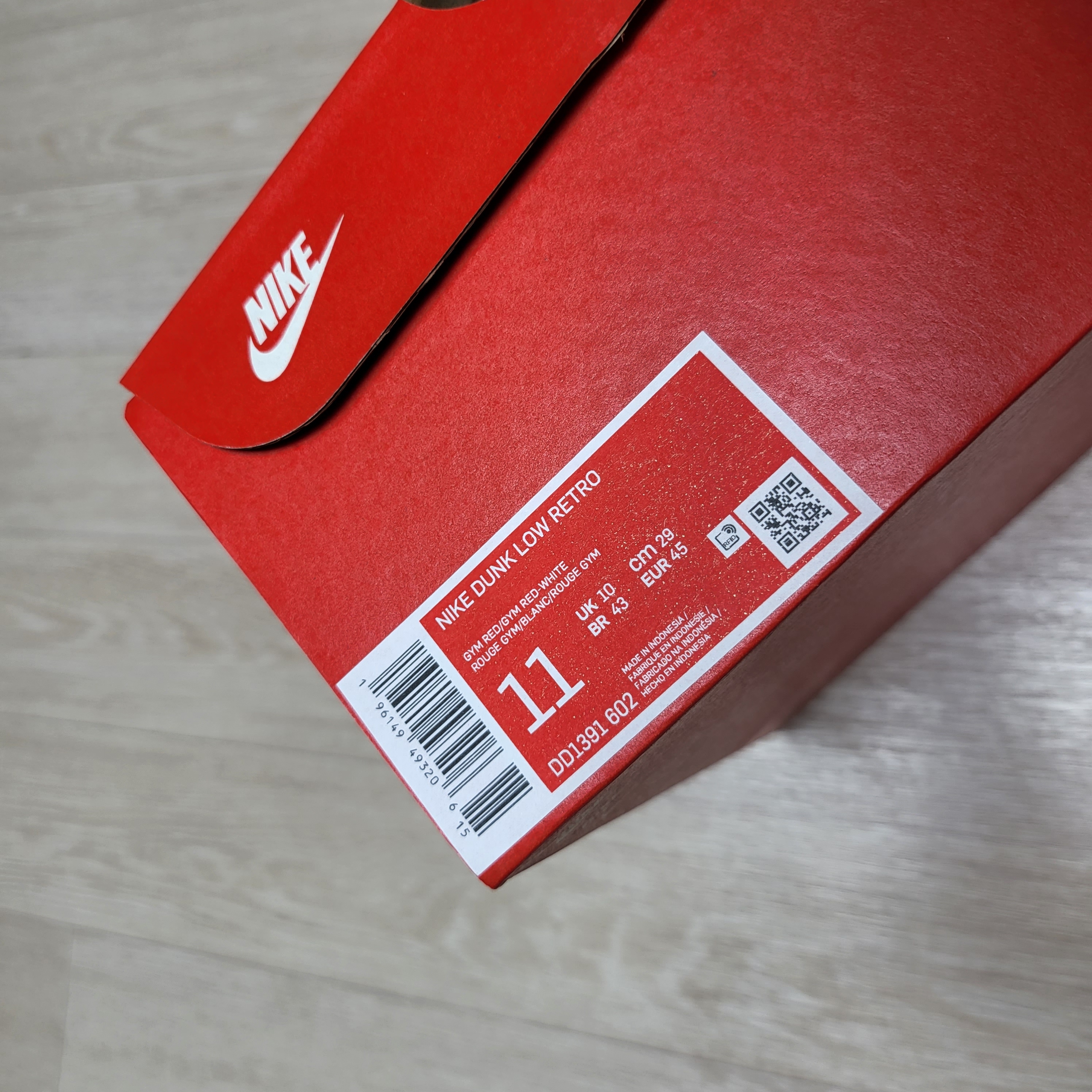 Nike Dunk Low Retro Gym Red 착용 스타일 - 2