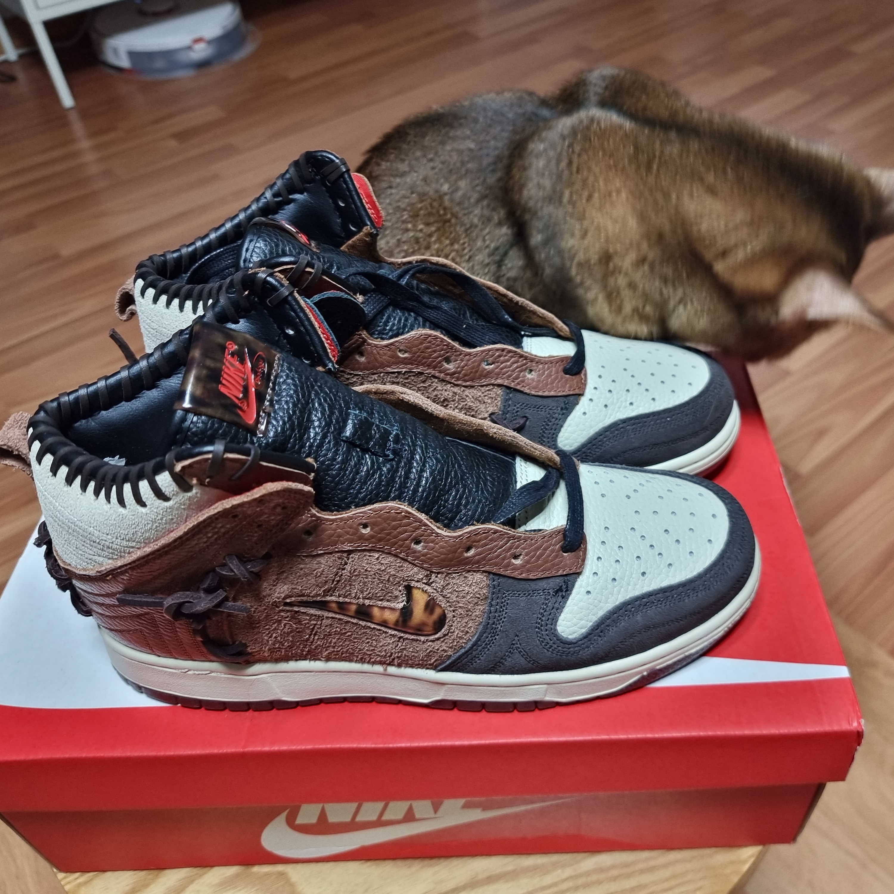 Nike x Bodega Dunk High Legend 착용 스타일