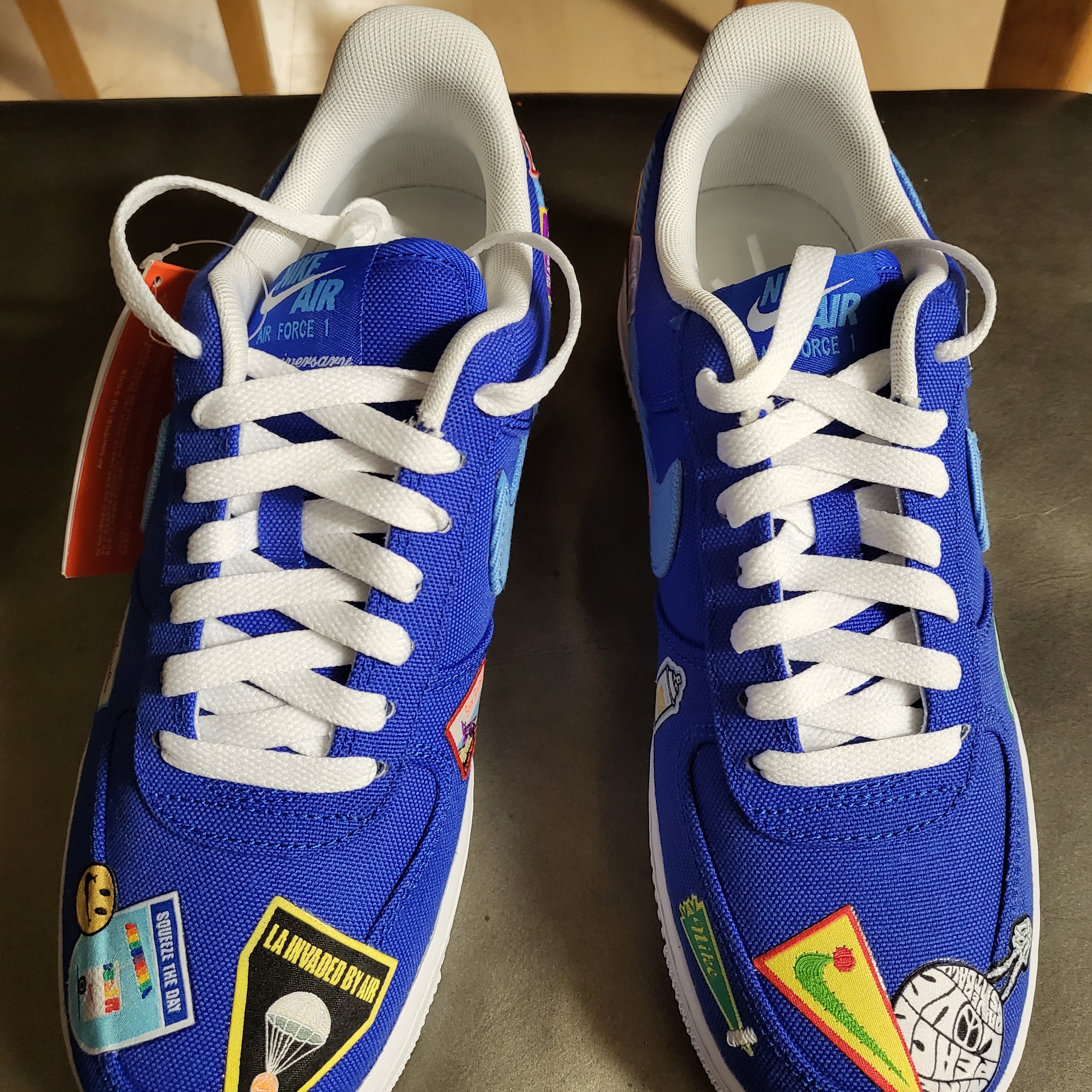Nike Air Force 1 '07 PRM Patched Up 착용 스타일 - 1