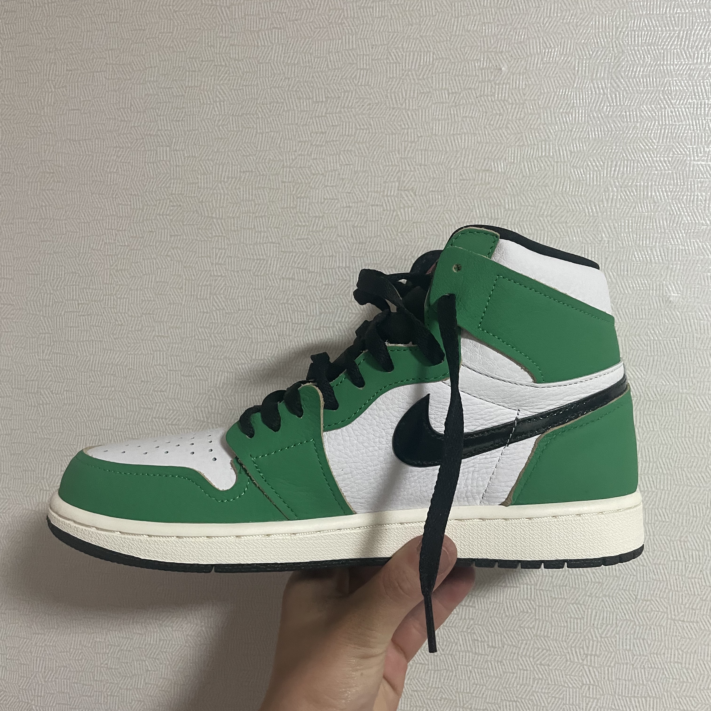 (W) Jordan 1 Retro High OG Lucky Green 착용 스타일