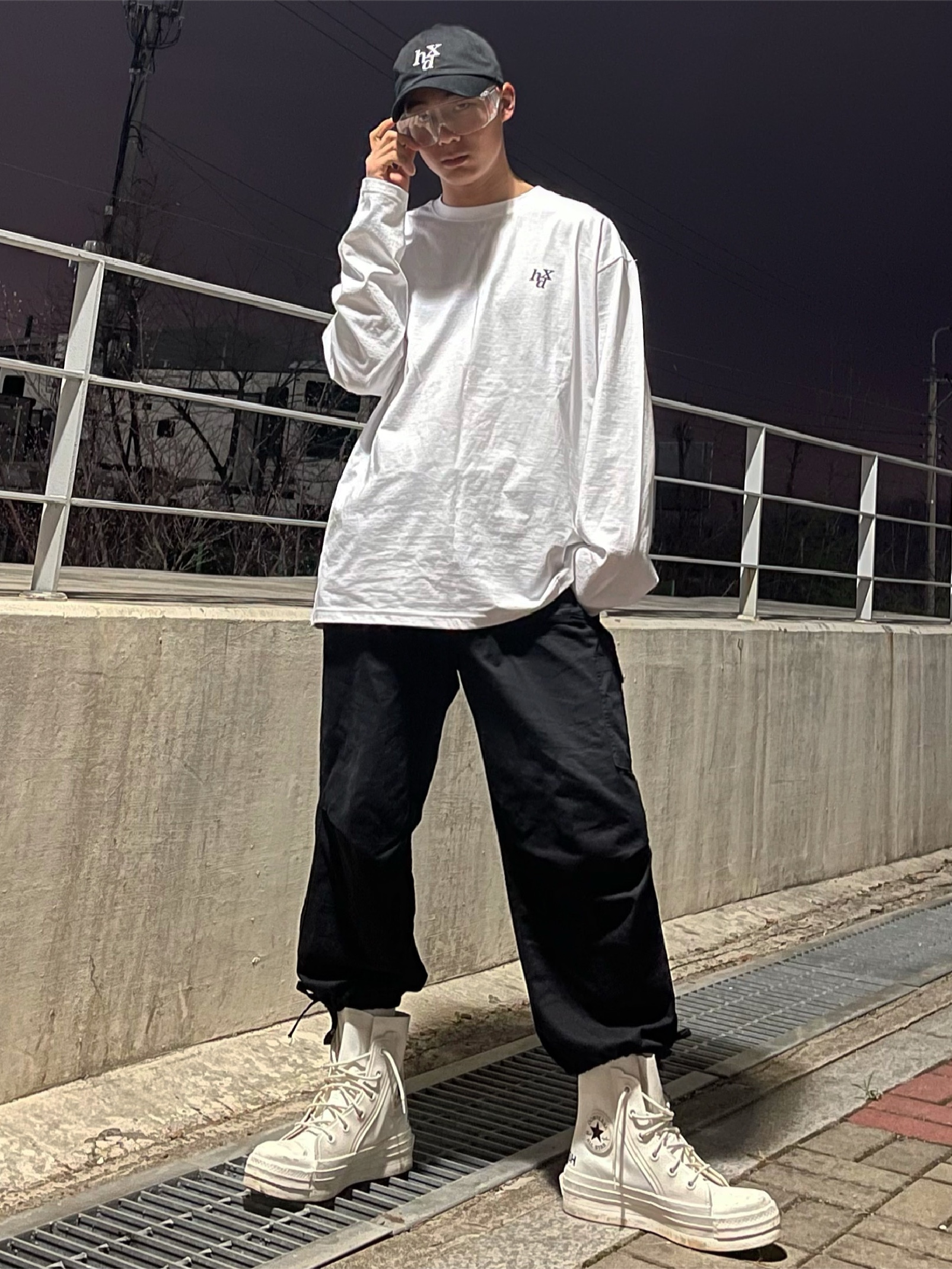 Converse x Ambush Chuck 70 Hi White 착용 스타일