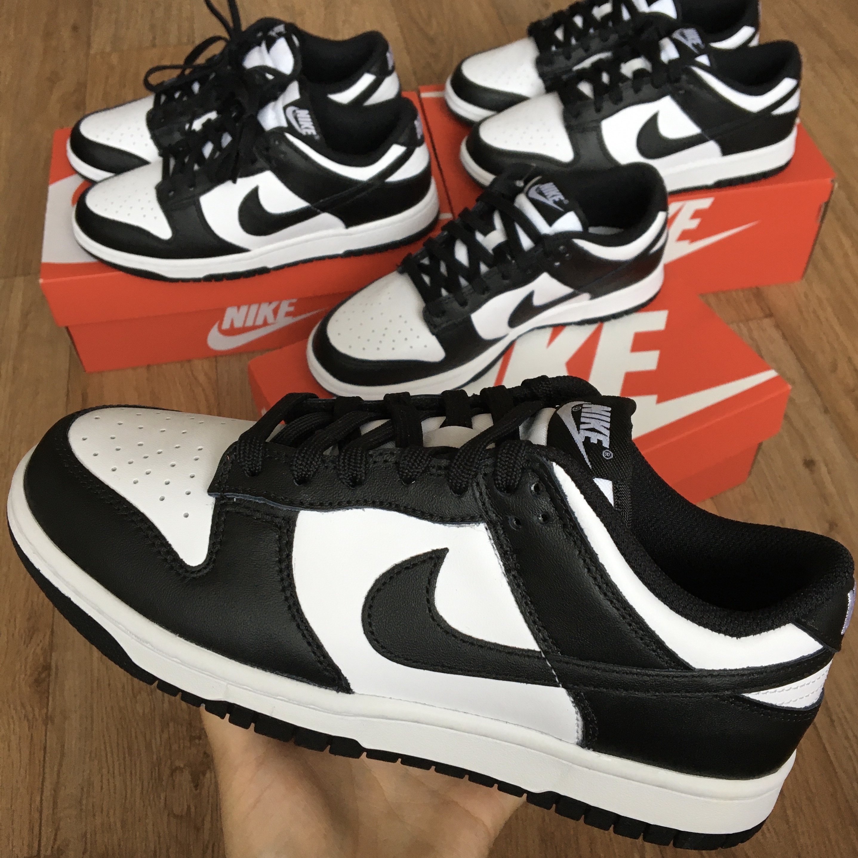 (W) Nike Dunk Low Black 착용 스타일