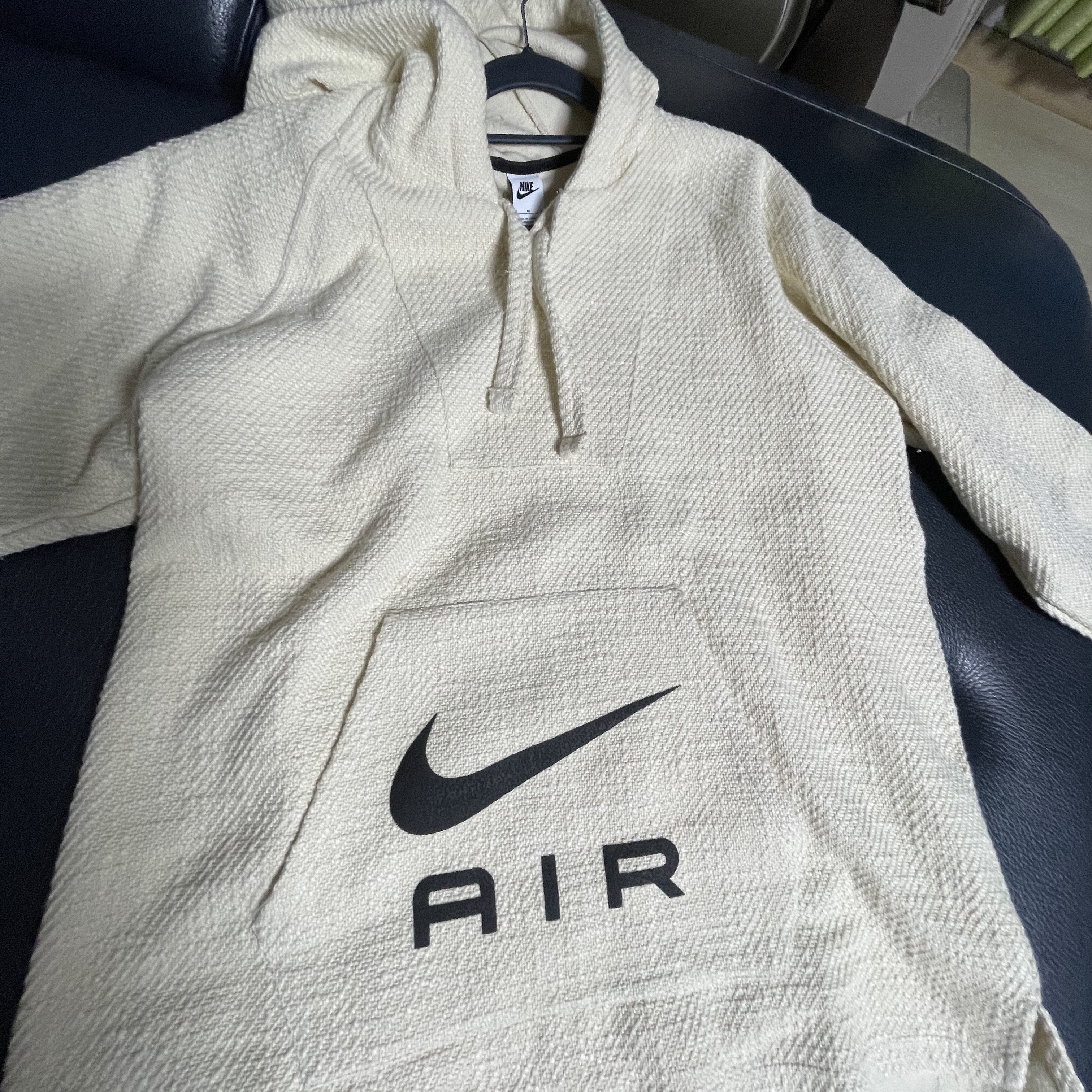 Nike x Stussy NRG Fleece Hemp Pullover Natural 착용 스타일 - 2