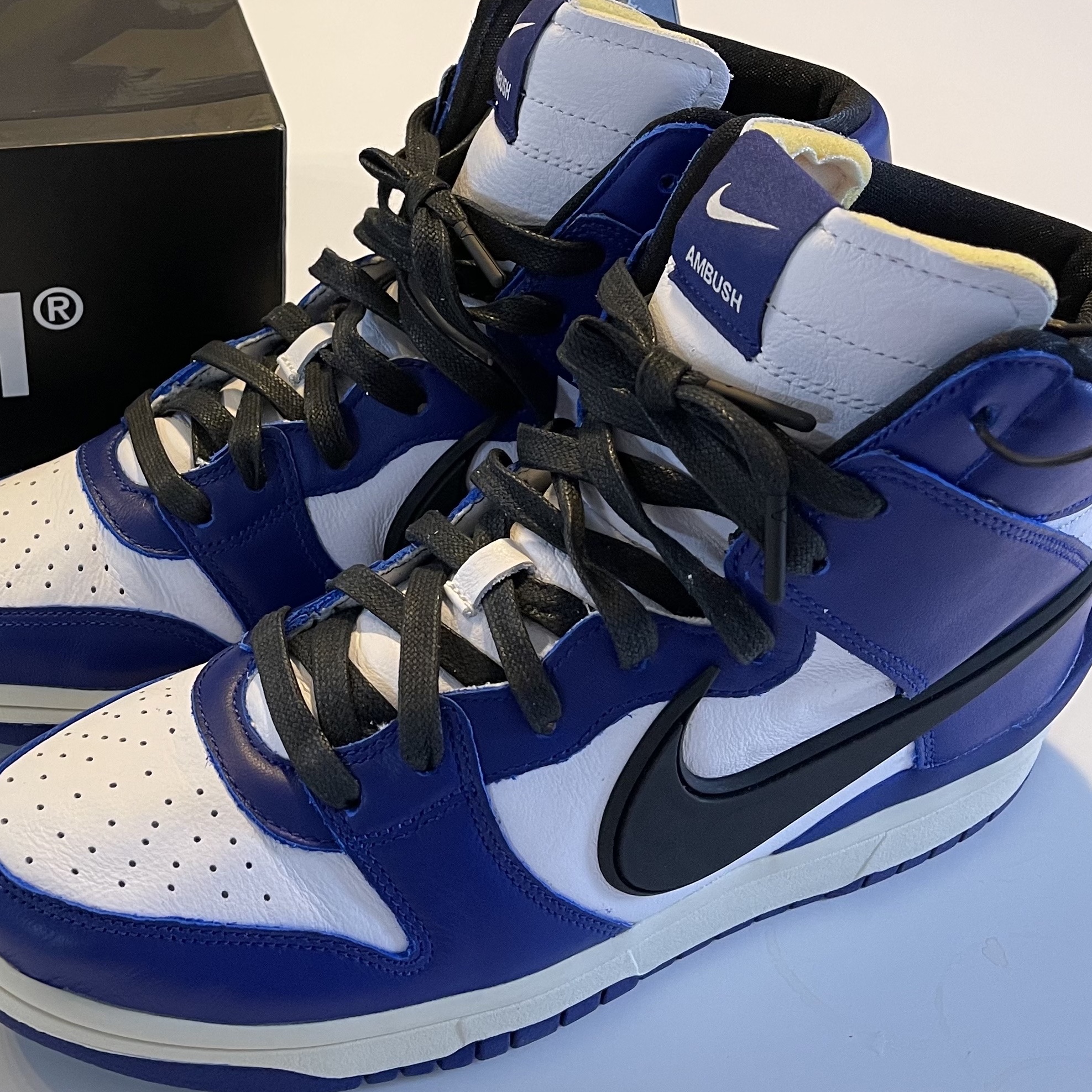 Nike x Ambush Dunk High Deep Royal Blue 착용 스타일 - 2