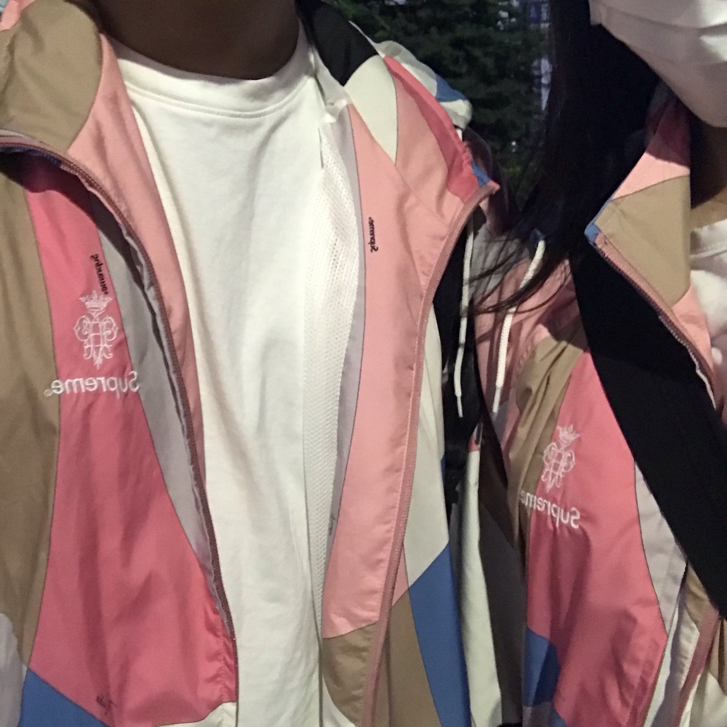 Supreme x Emilio Pucci Sport Jacket Dusty Pink - 21SS 착용 스타일