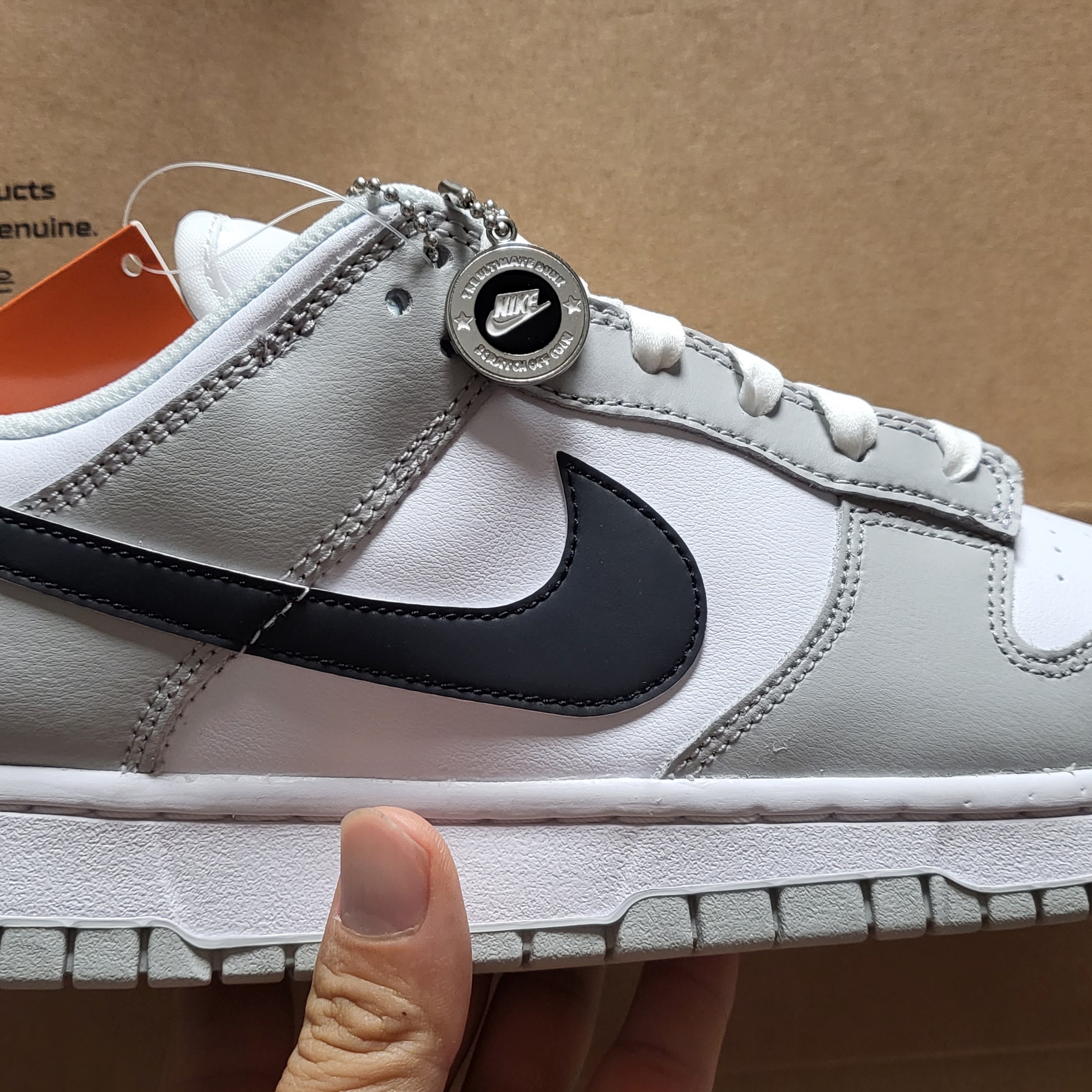 Nike Dunk Low Retro SE Jackpot Grey Fog 착용 스타일