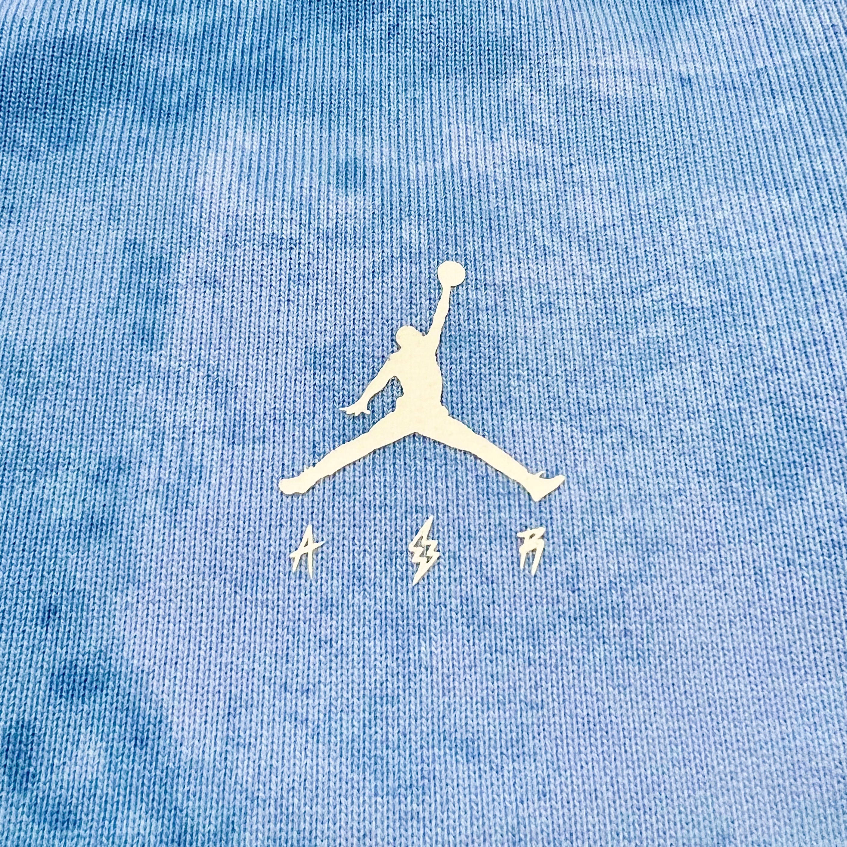 Jordan x J Balvin Hoodie Celestine Blue - Asia 착용 스타일 - 2