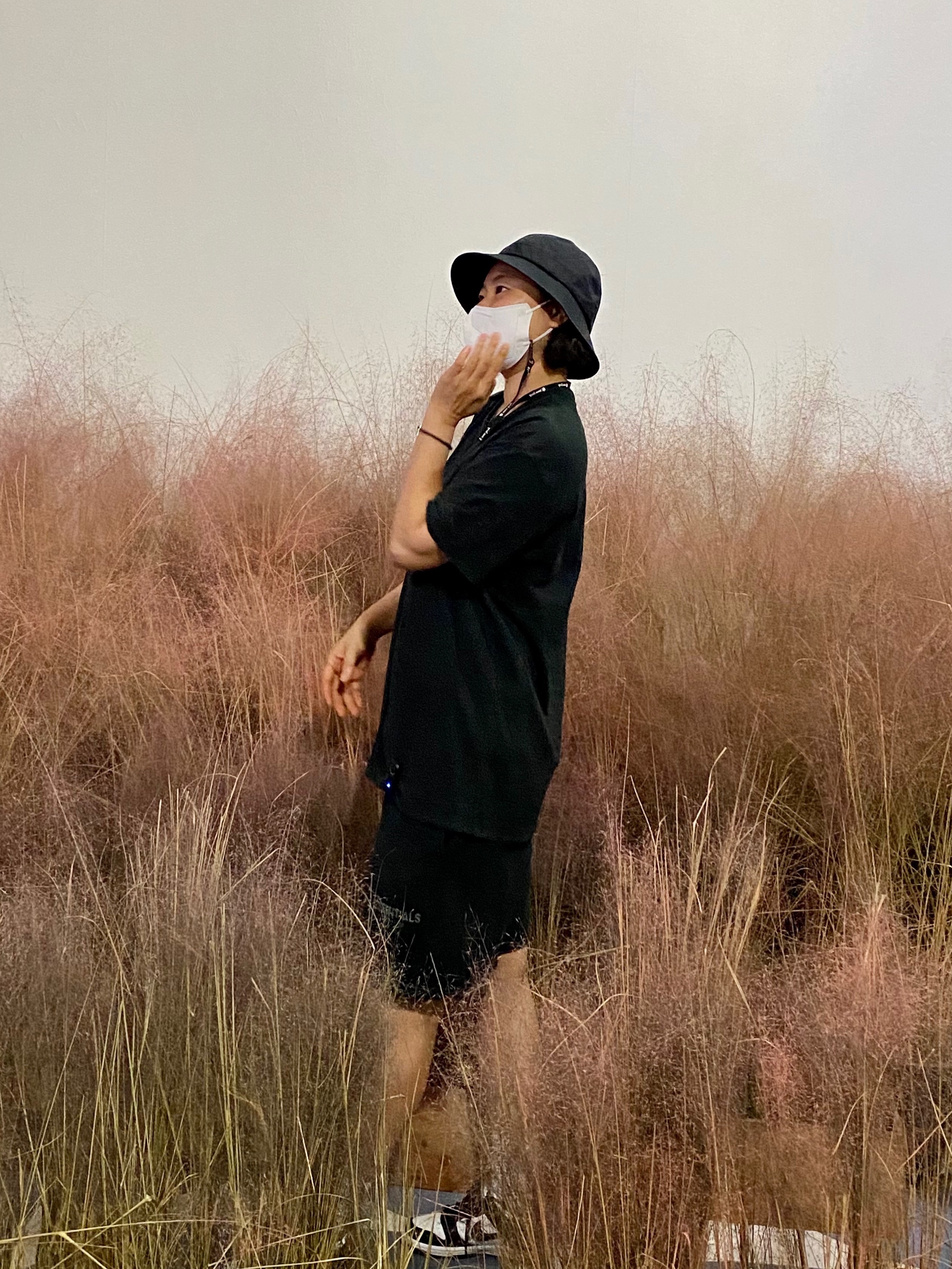 Nike x Stussy NRG FL Storm-Fit Bucket Hat Black, Essentials T-Shirt Black - 21SS 착용 스타일