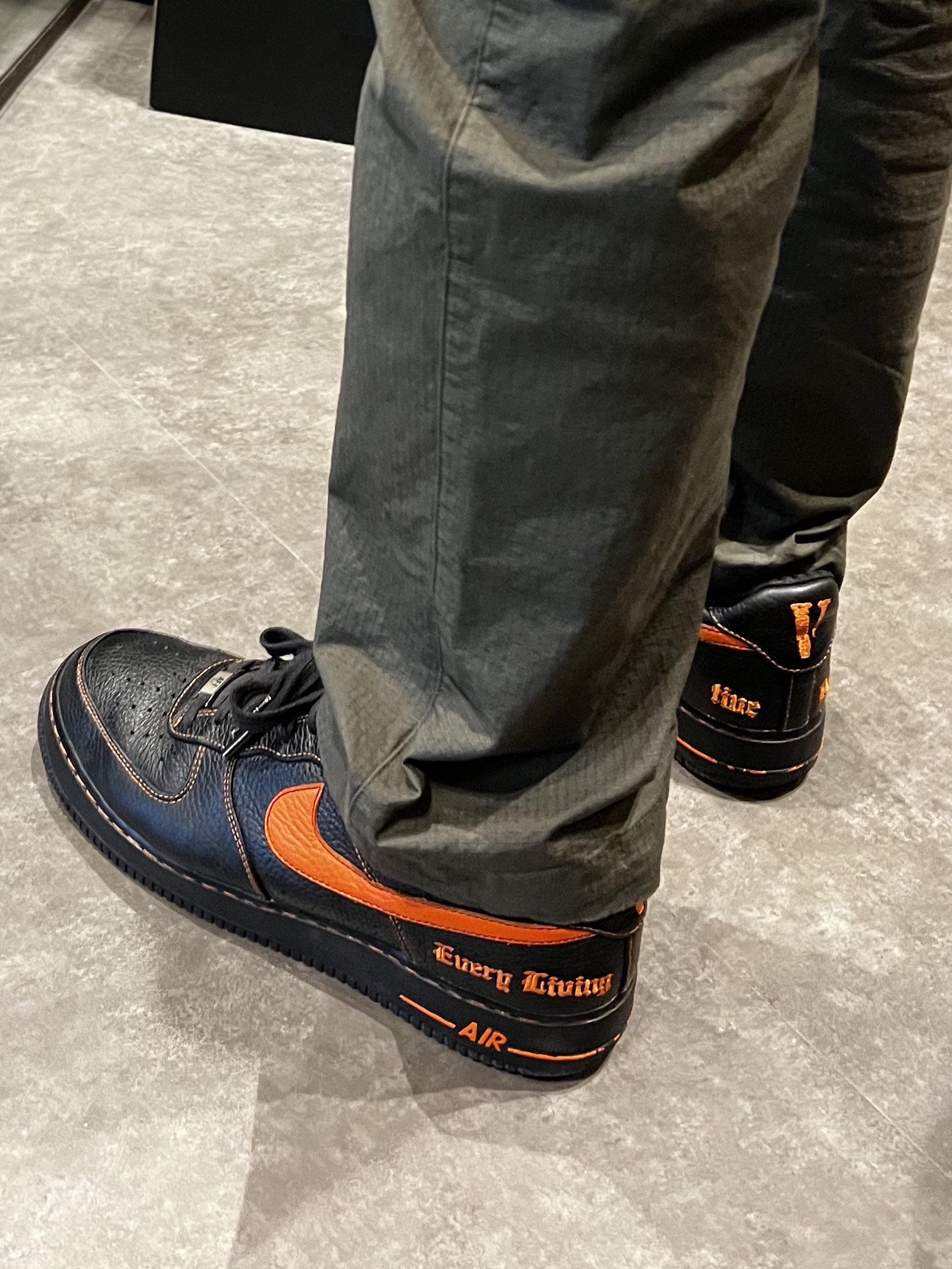 Nike x VLONE Air Force 1 Low 2017 착용 스타일 - 1